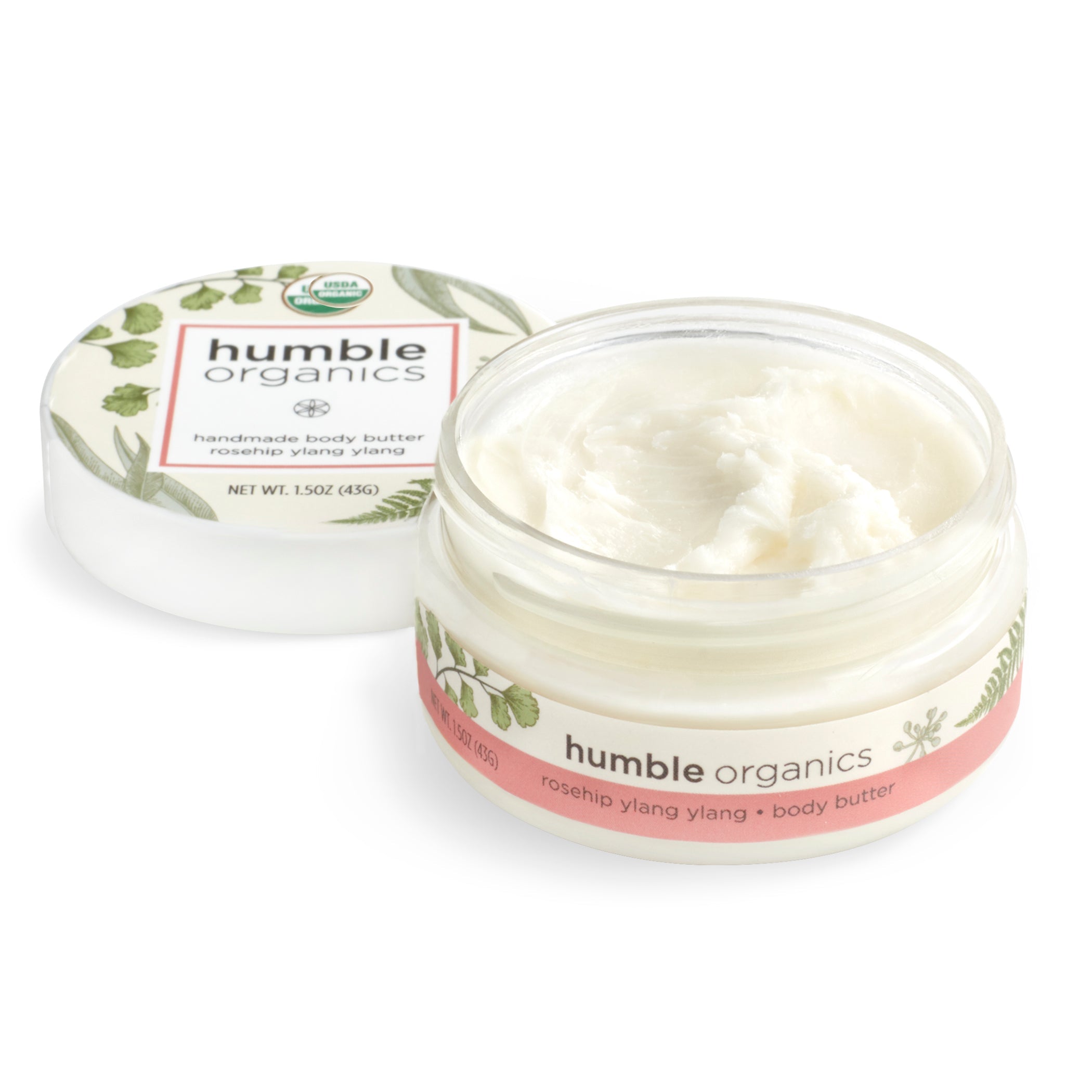 Organic Rosehip Ylang Ylang Body Butter – Exotic & Uplifting Hydration
