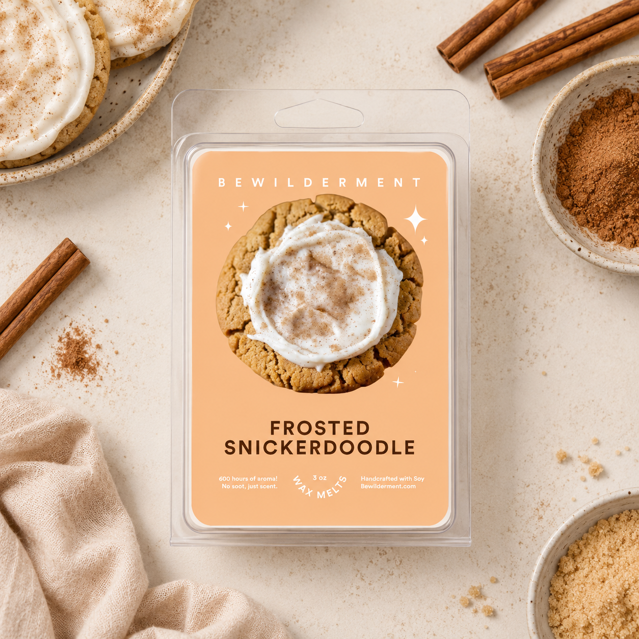 Snickerdoodle Sugar Cookie Wax Melts