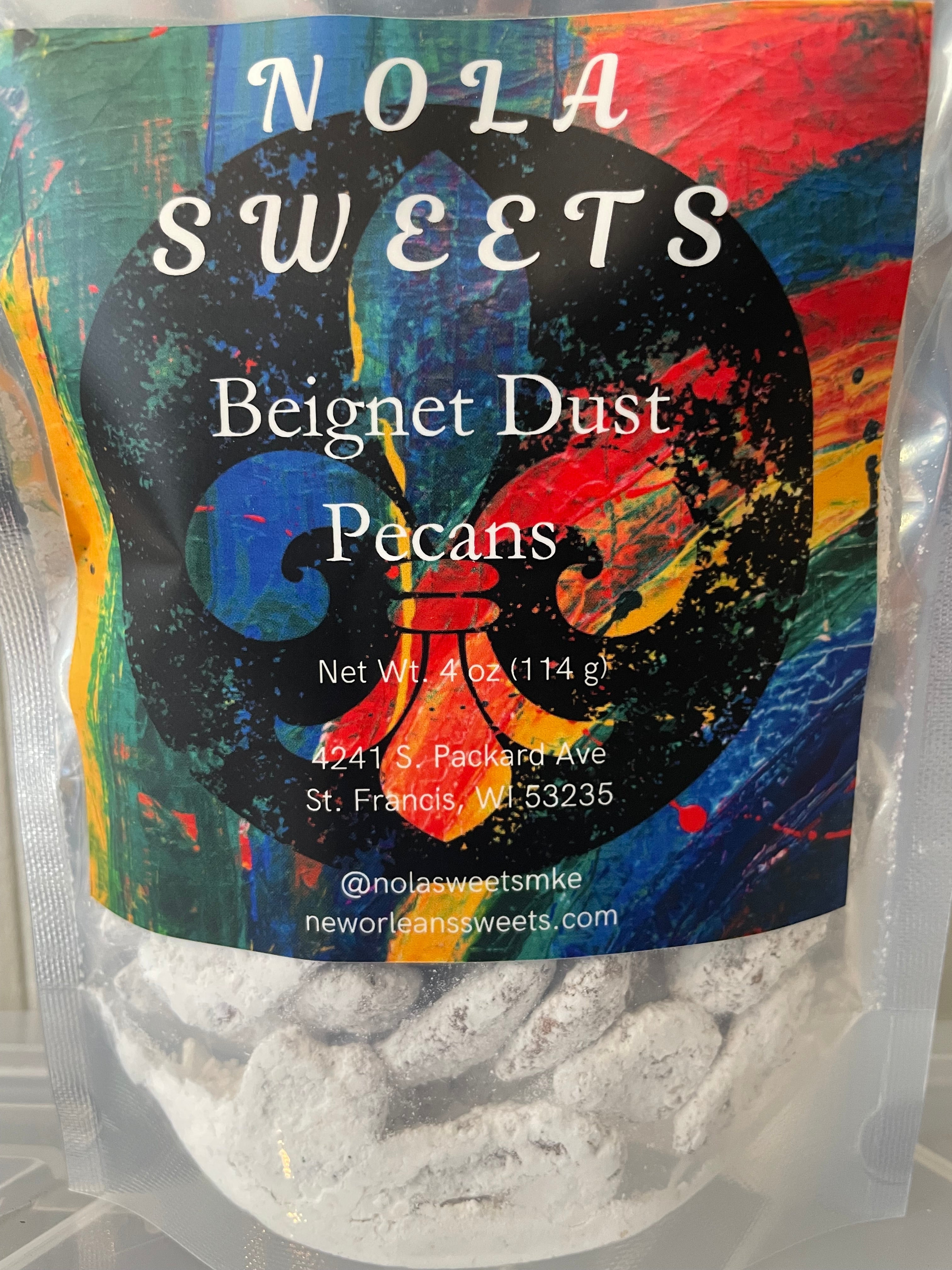 Beignet Dust Pecans