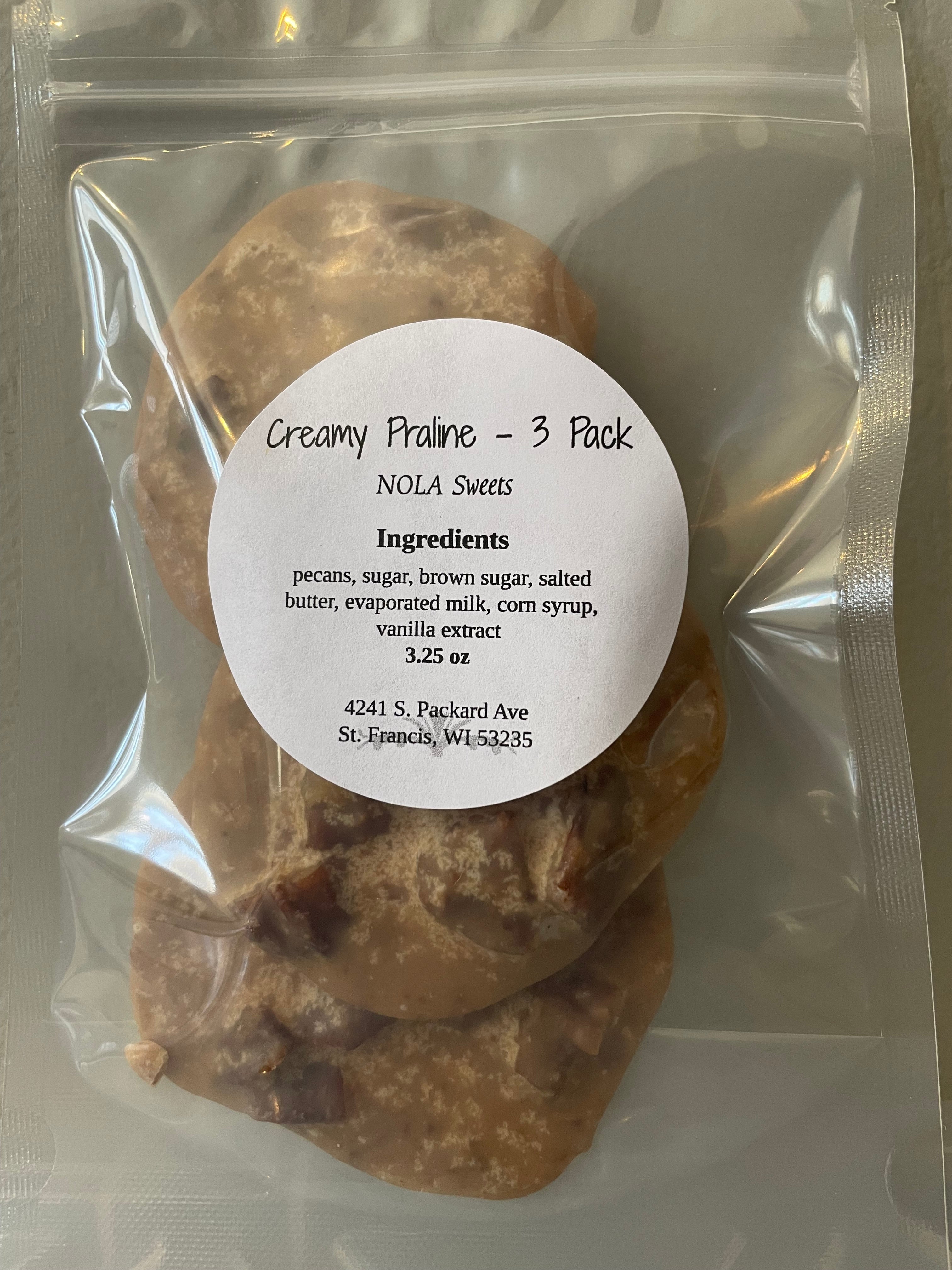 Creamy Praline - 3 Pack