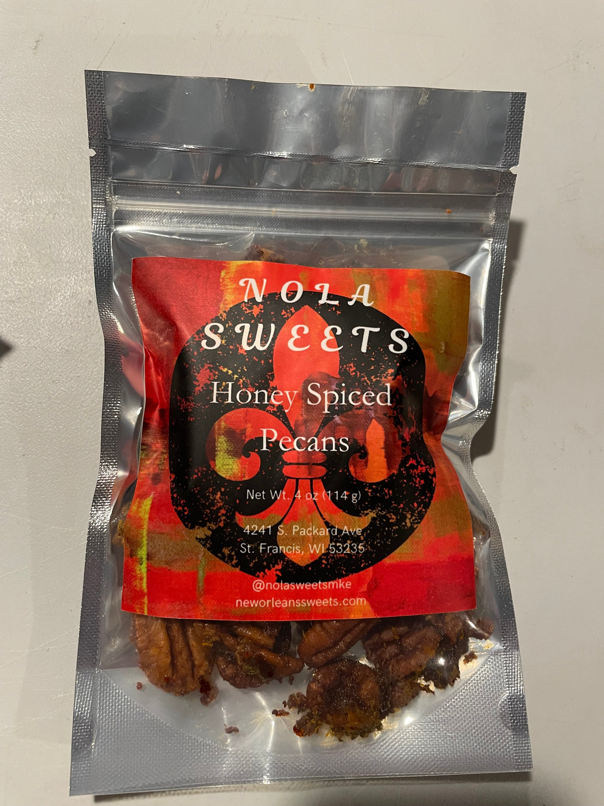 Honey Spiced Pecans