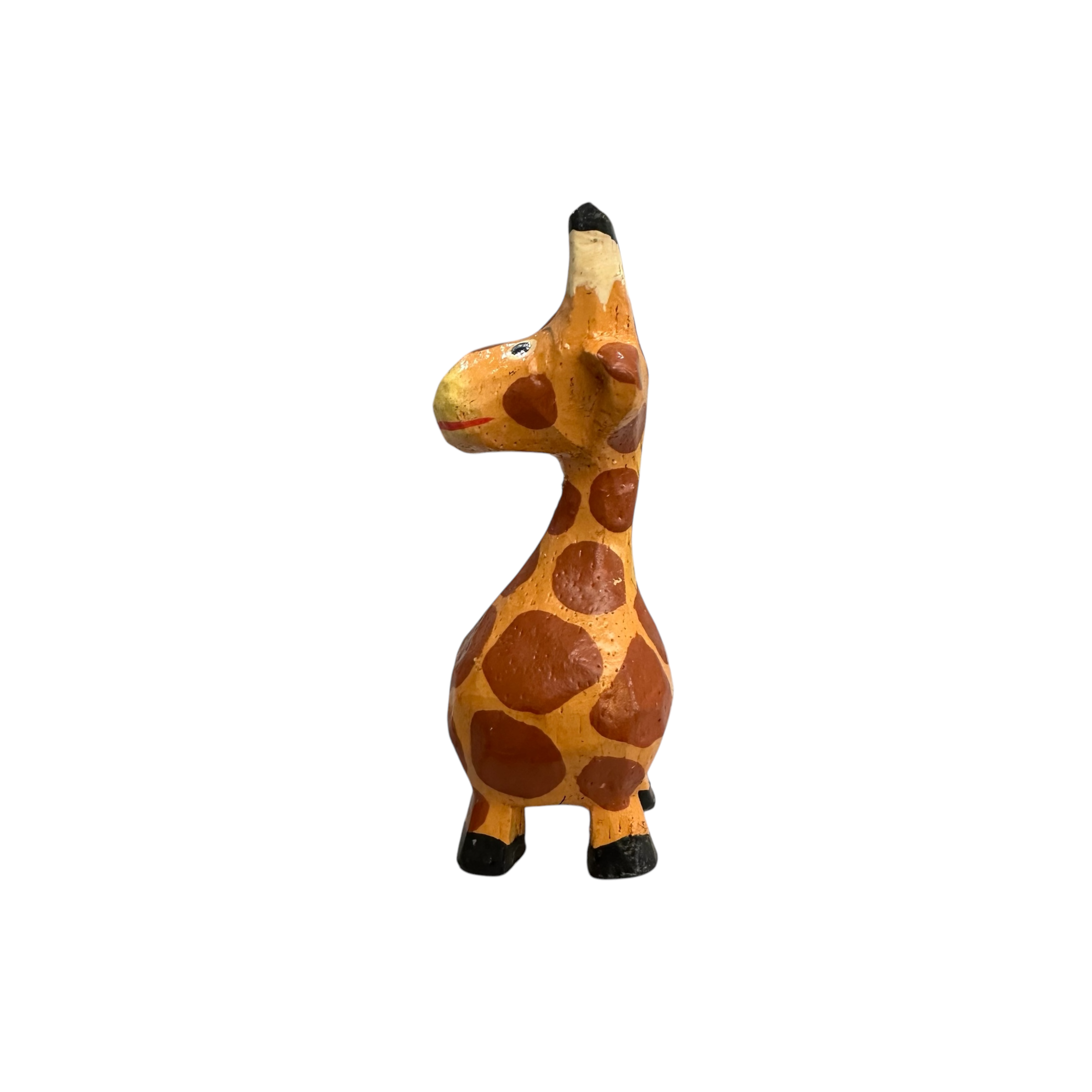 Mini Wooden Giraffe Figurine