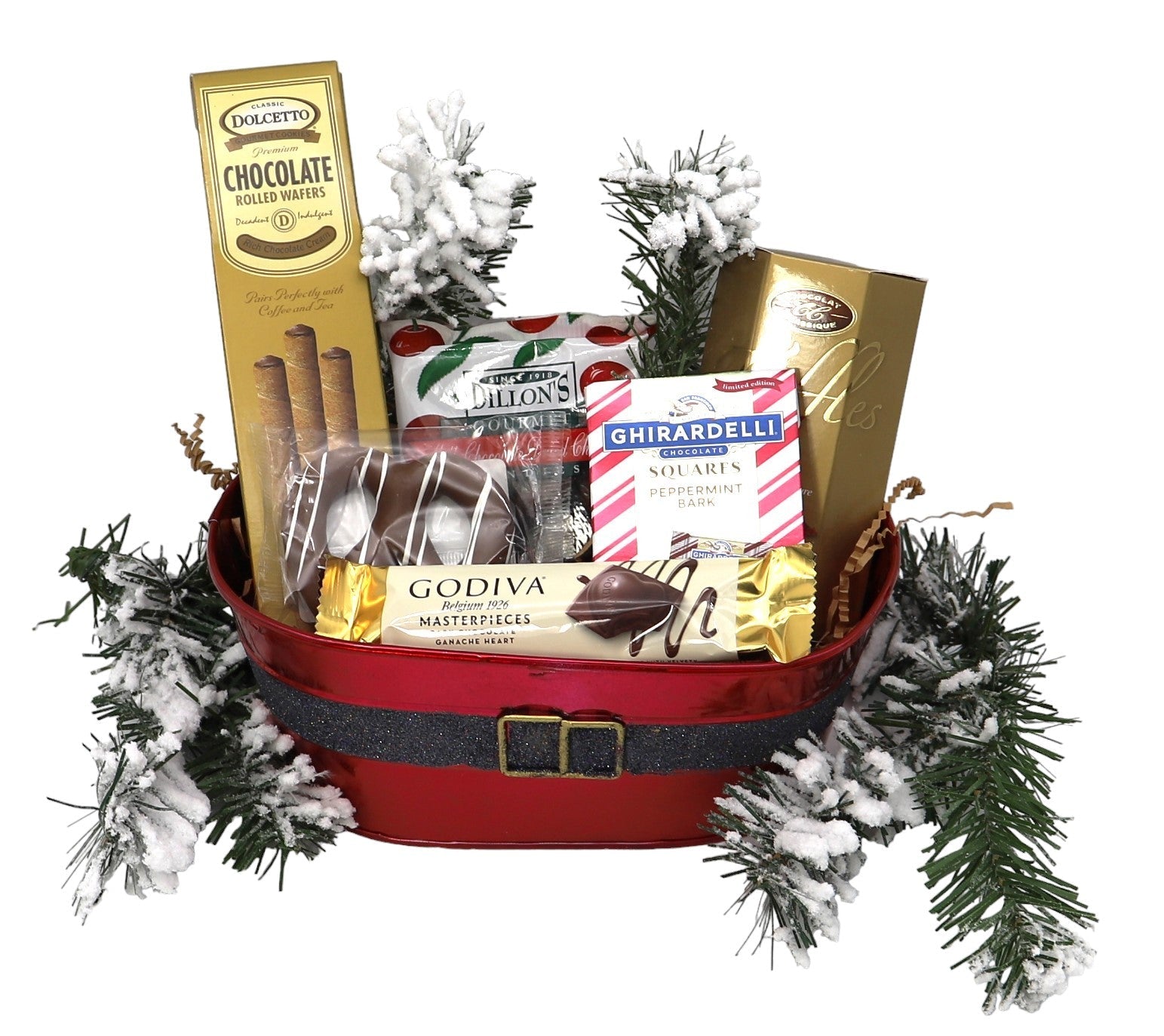 Celebrations Holiday Gift Basket for Christmas