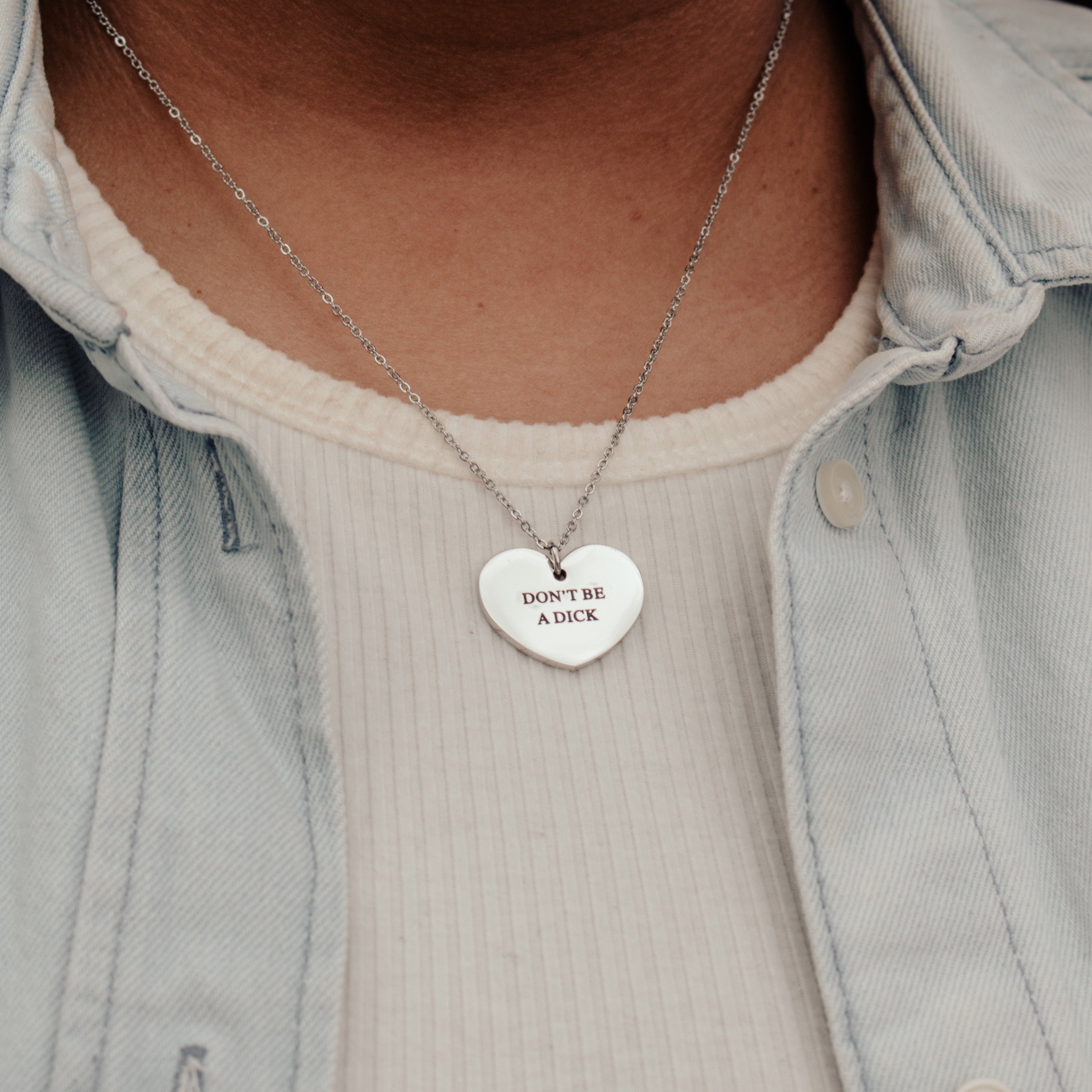 Don't Be a Dick Necklace