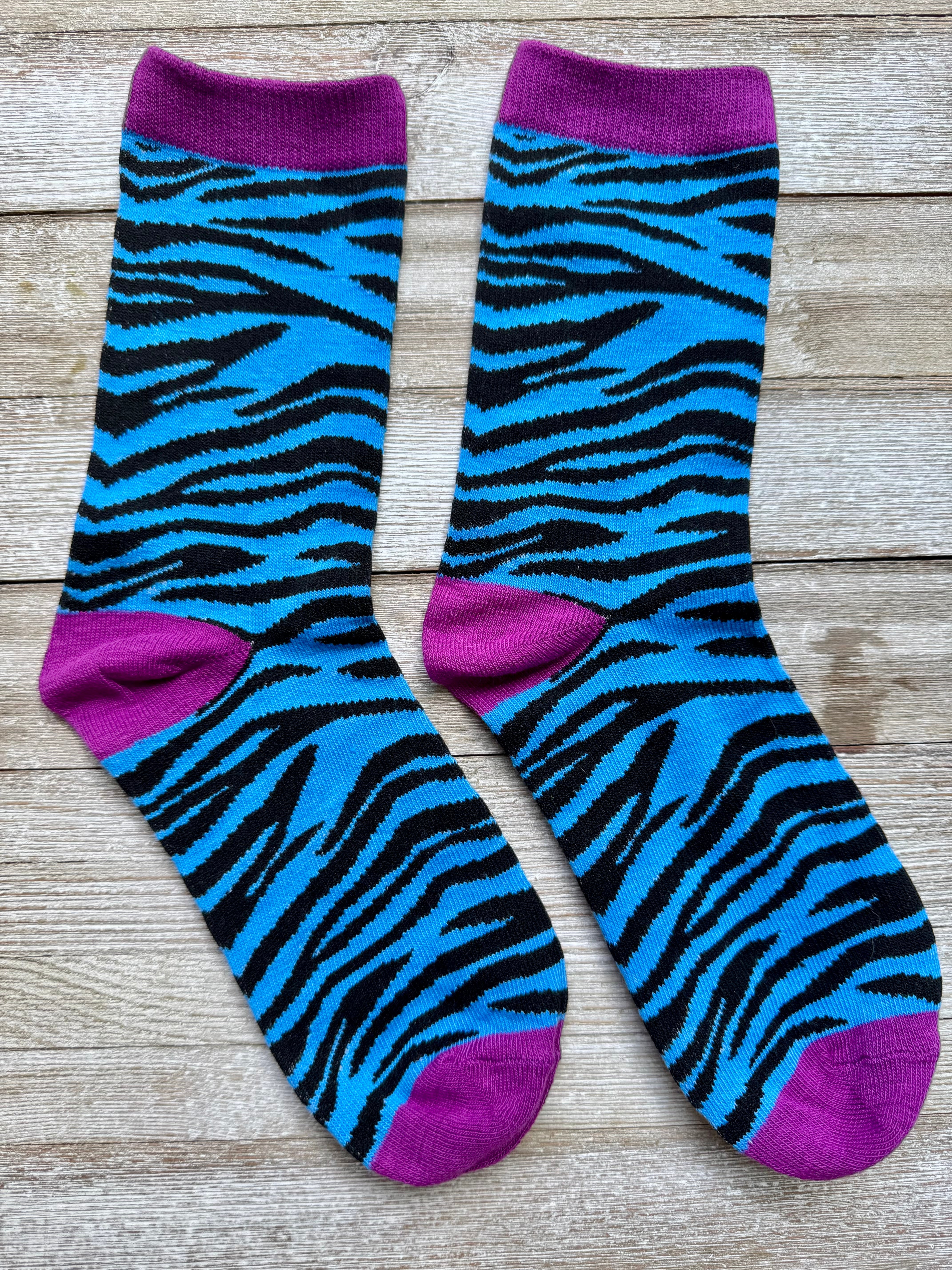 Colorful Animal Print Unisex Mid-Calf Adult Socks