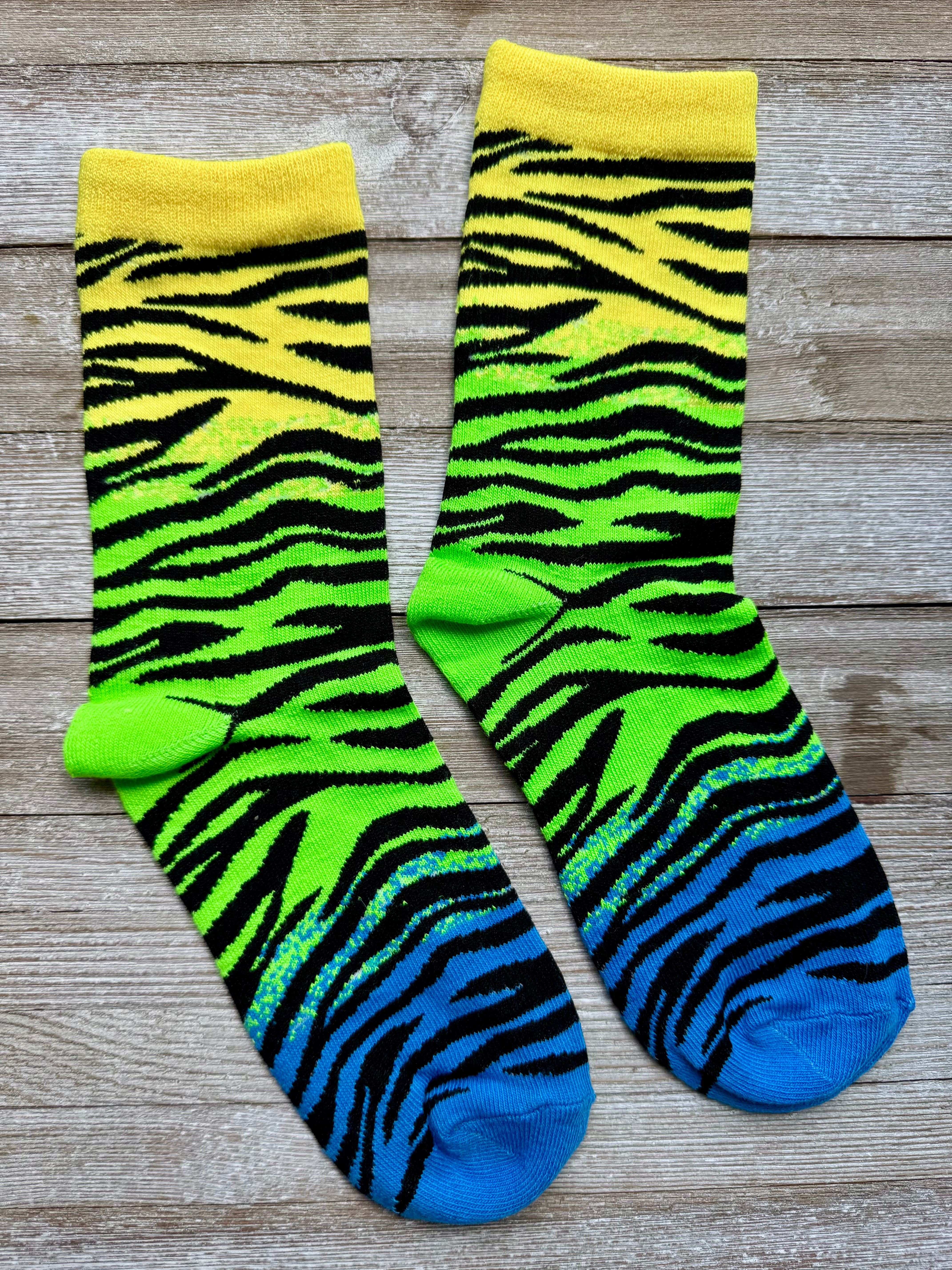 Colorful Animal Print Unisex Mid-Calf Adult Socks
