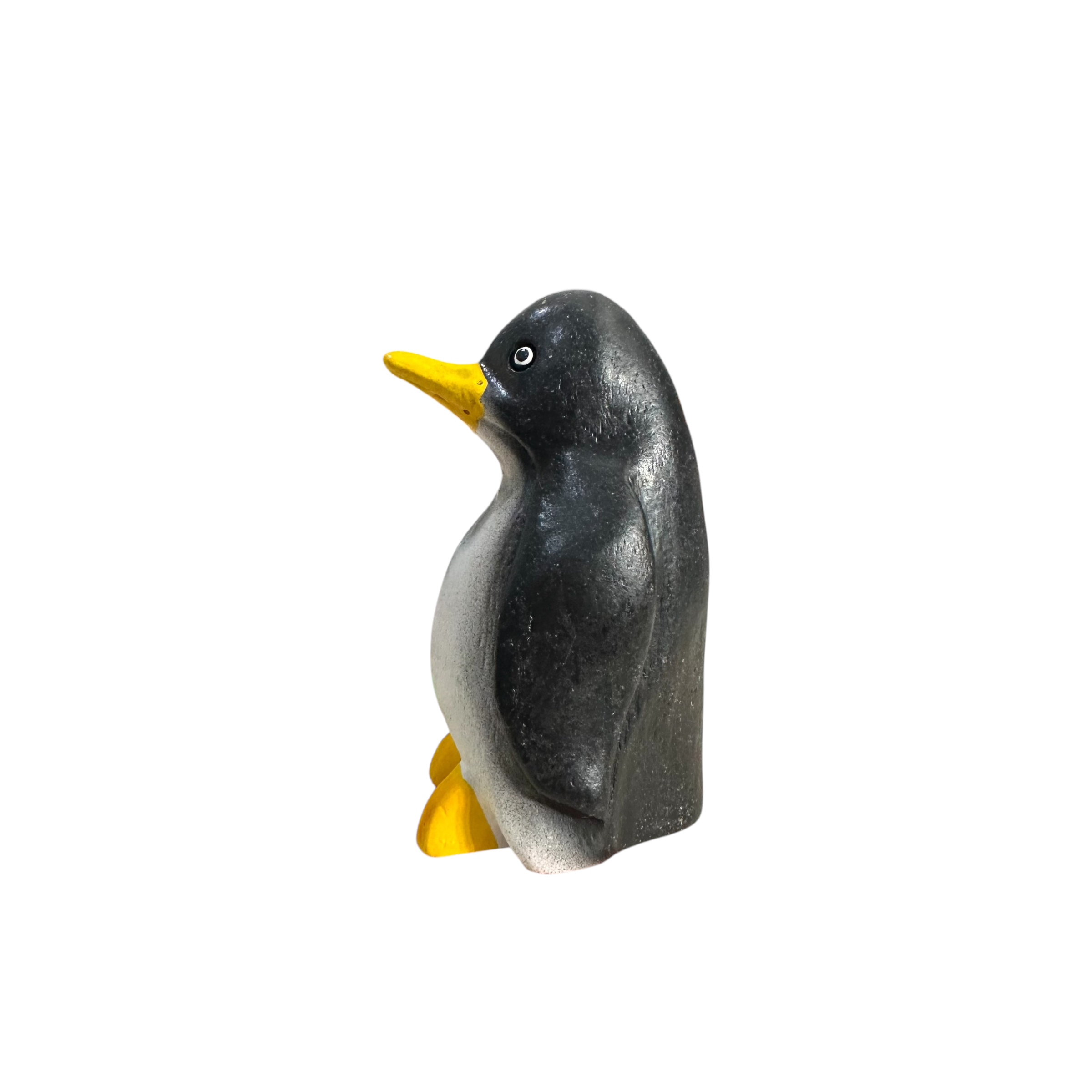 3" Painted Wooden Musical Whistle Penguin Instrument