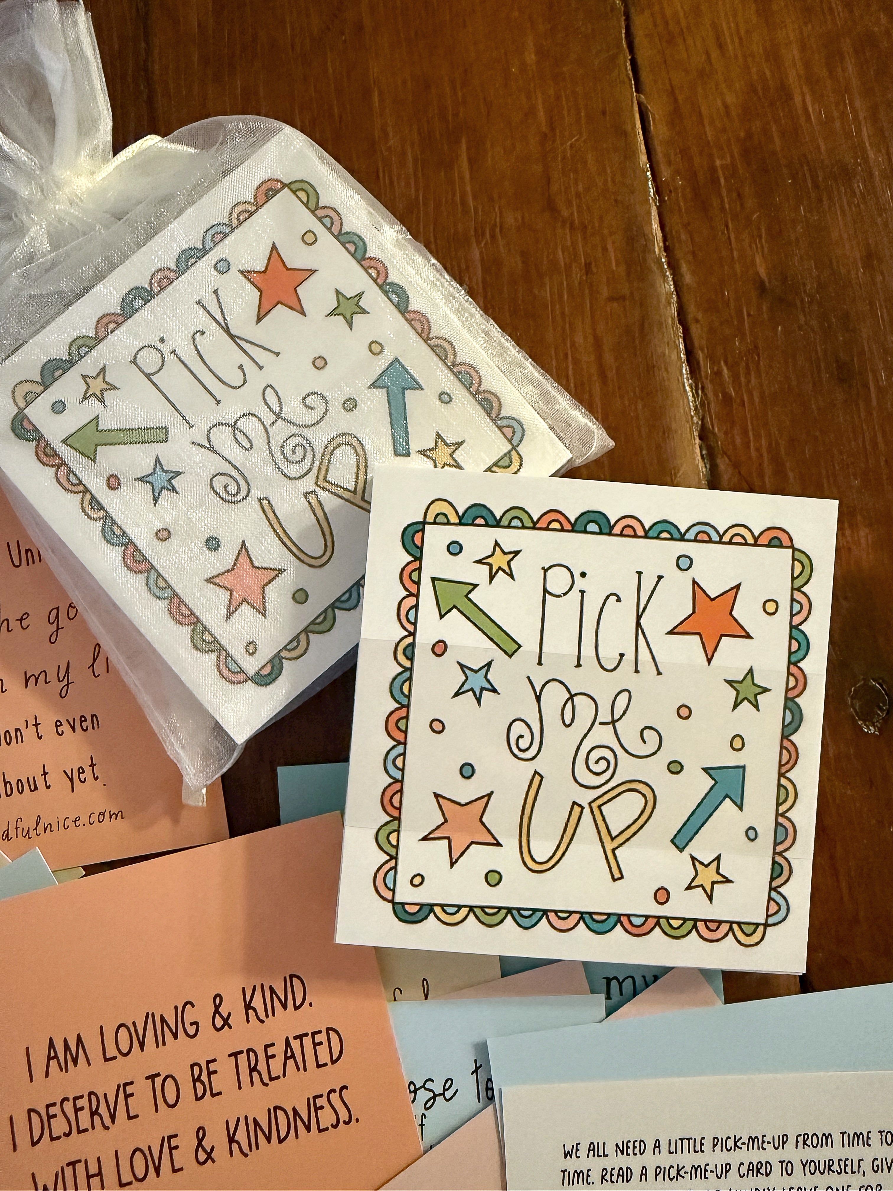 Pick Me Up original daily affirmation card pack