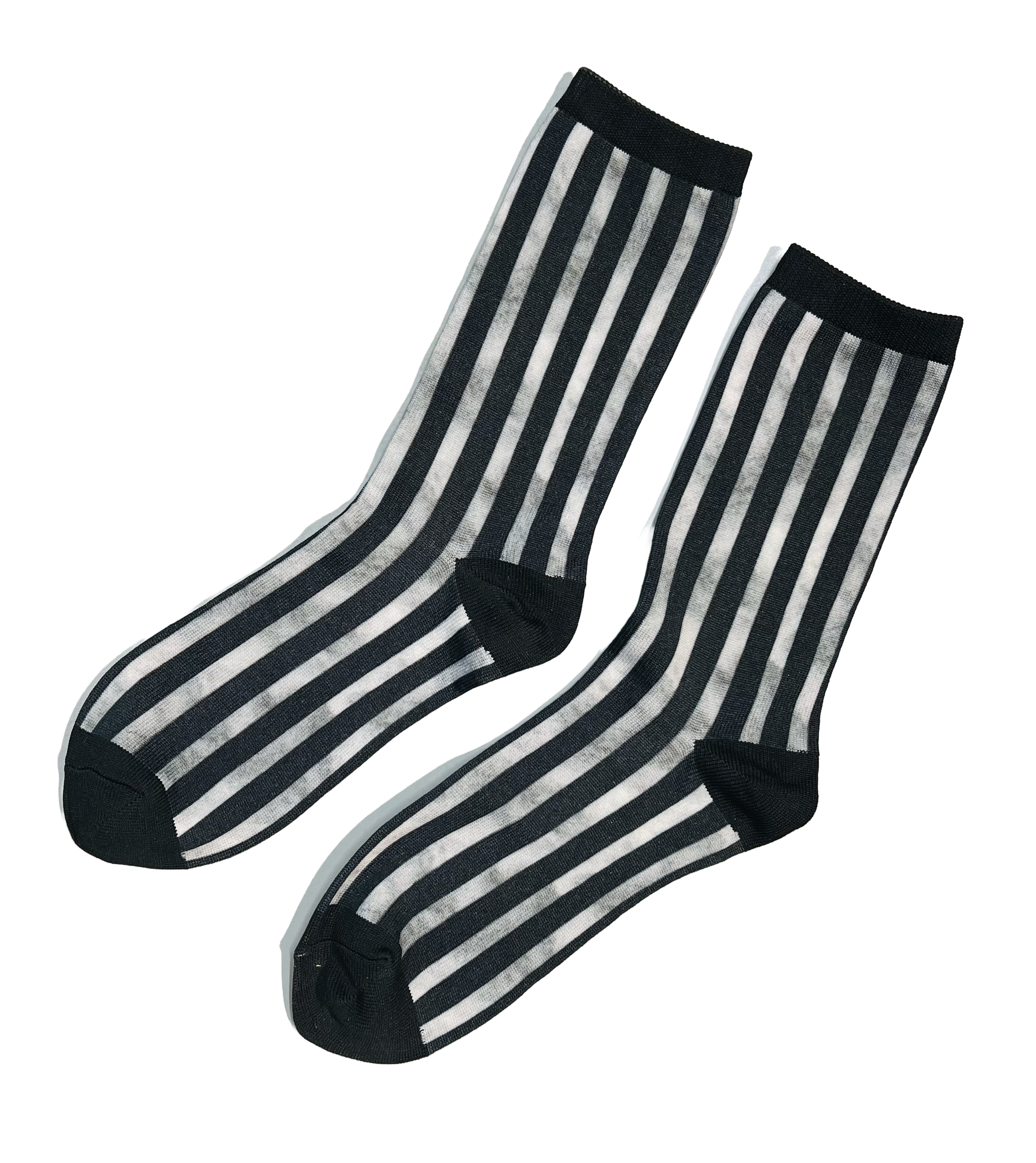 Novelty Socks - Distressed Stripes