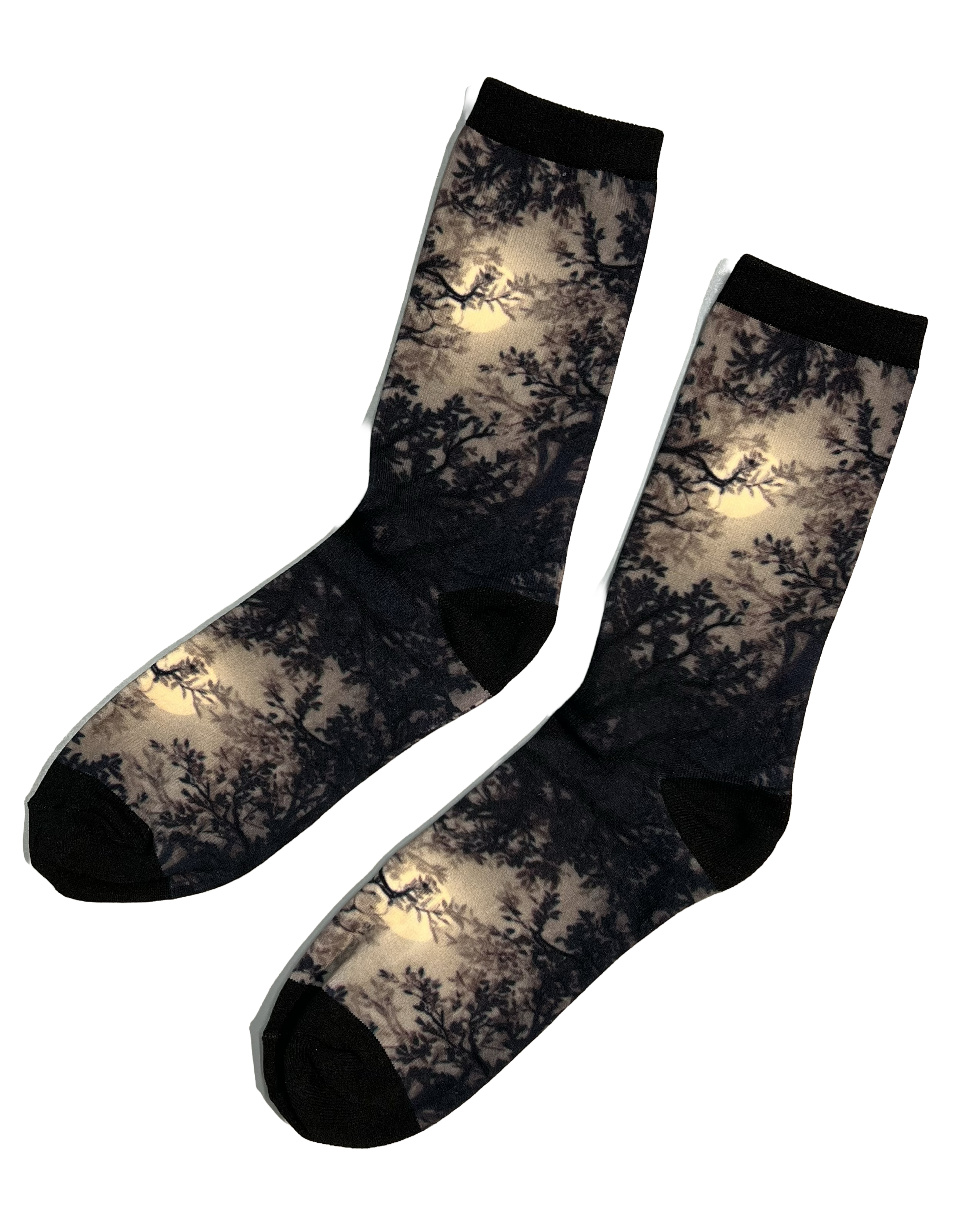 Novelty Socks - Moonlit Forest