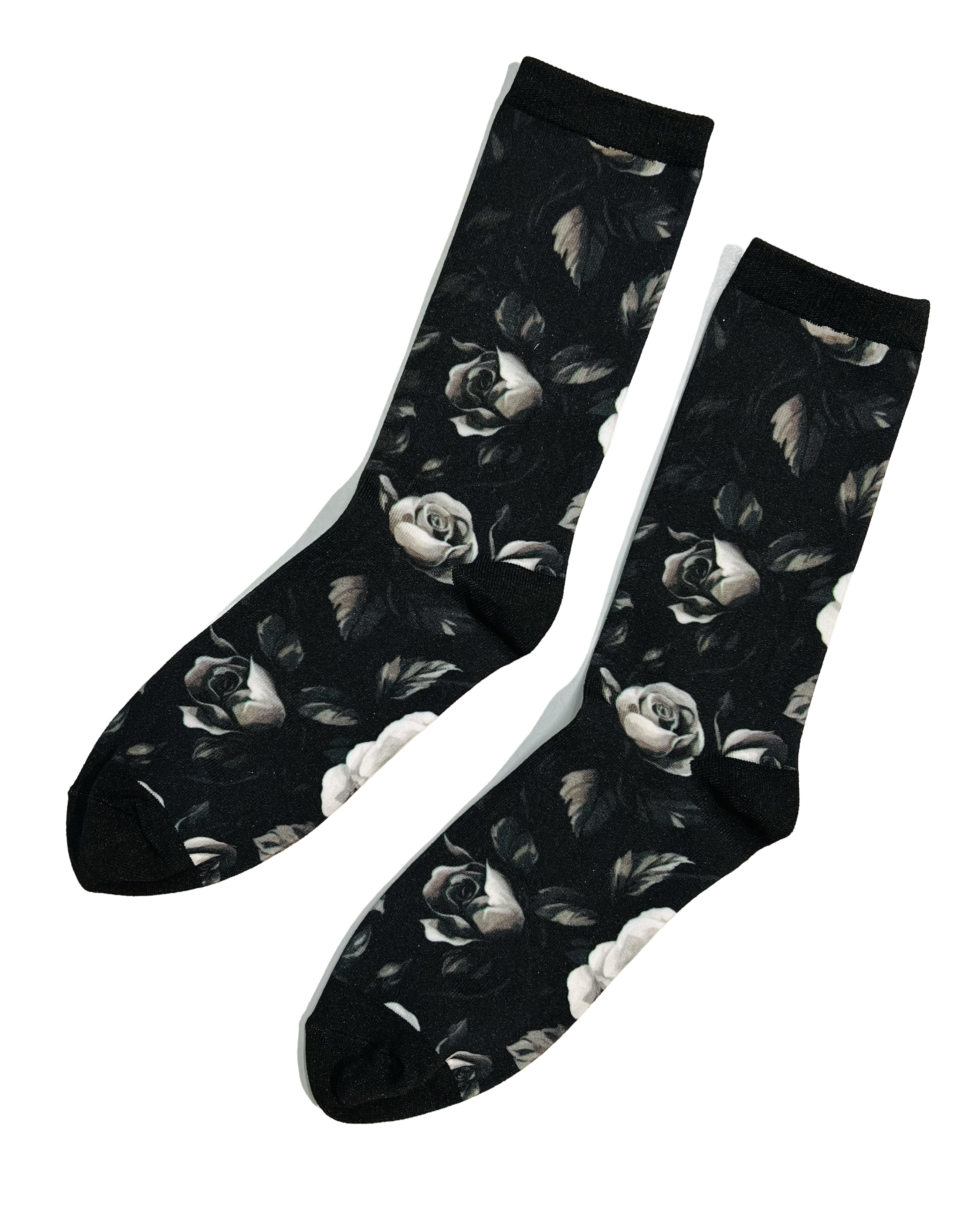 Novelty Socks - Gothic Rose