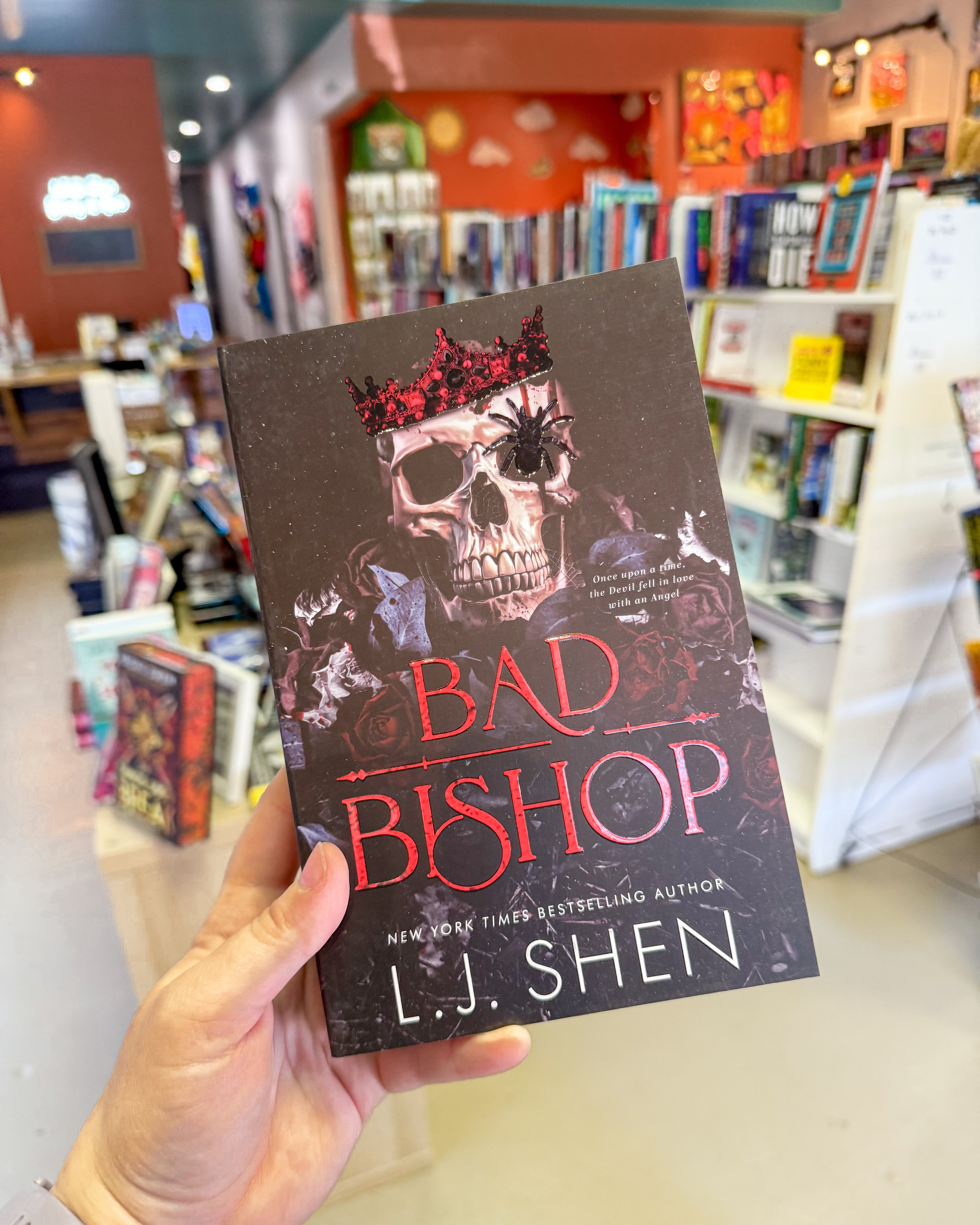 Bad Bishop (Deluxe Edition) (Society of Villains, 1) by L.J. Shen (SIGNED BOOKPLATE)