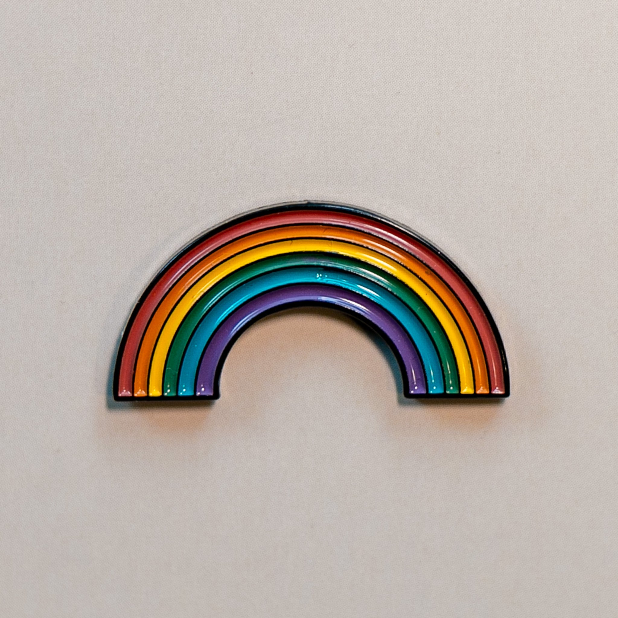 Rainbow Enamel Pin