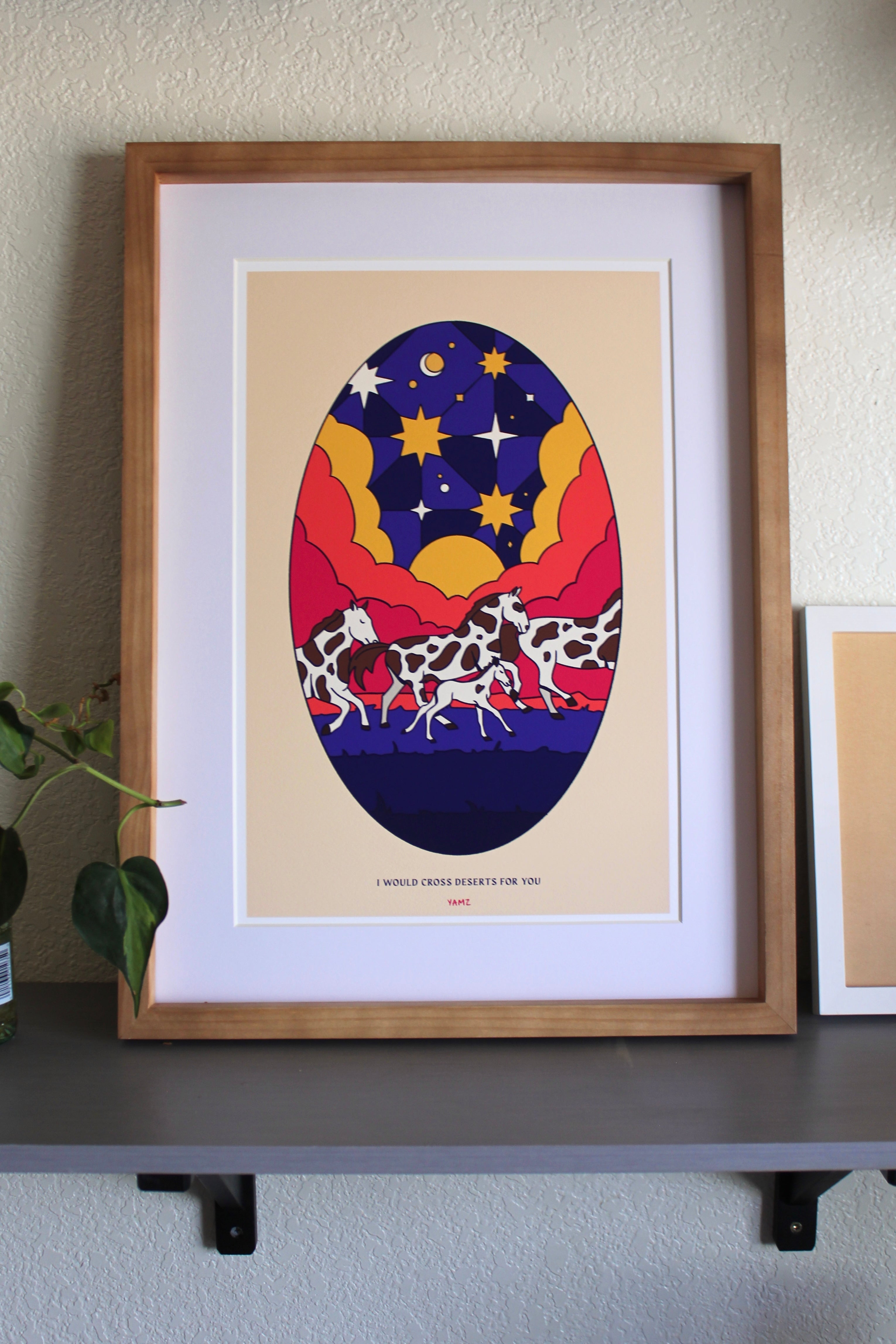 Desert Horses - Limited Edition Art Print