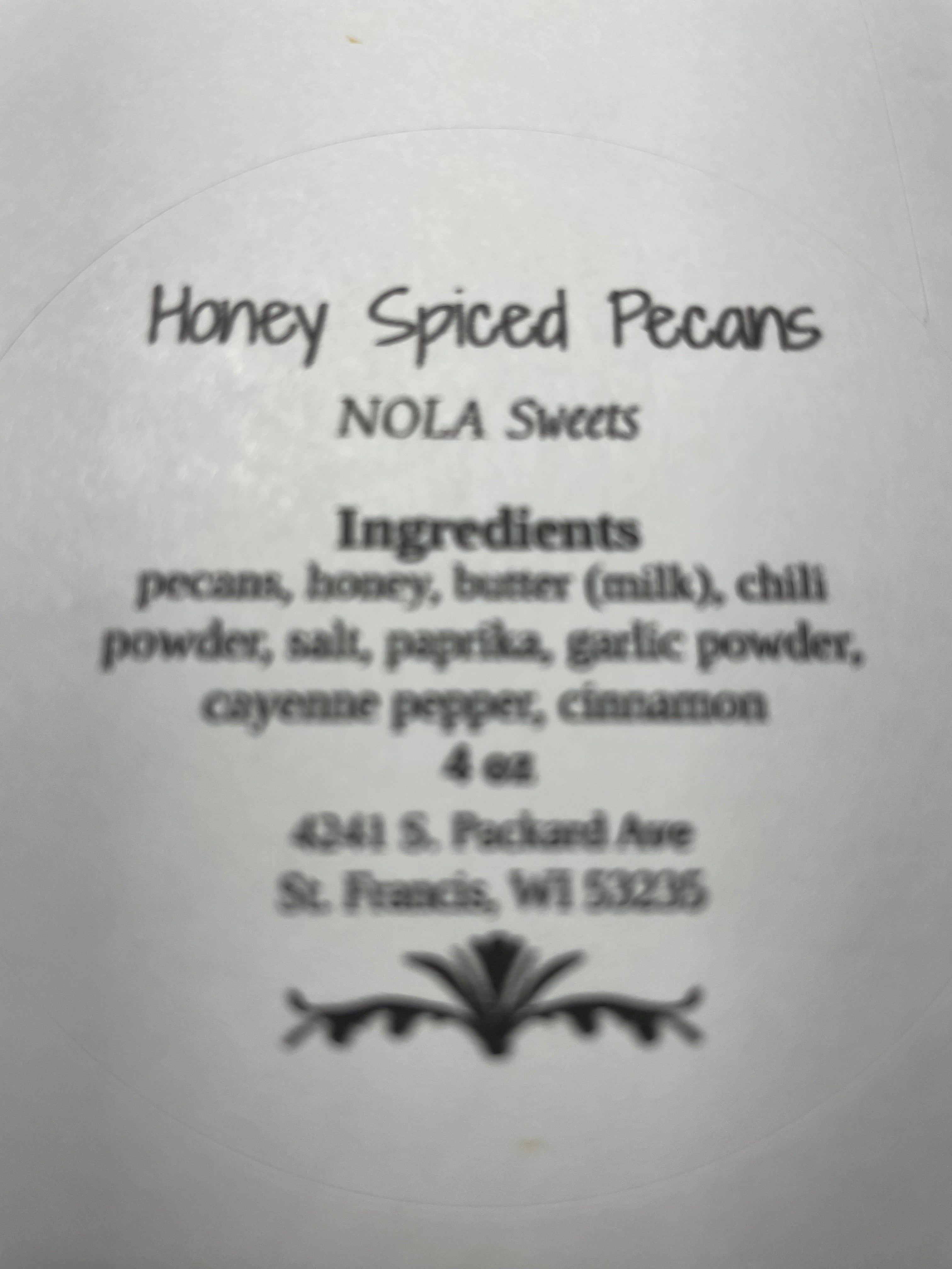 Honey Spiced Pecans