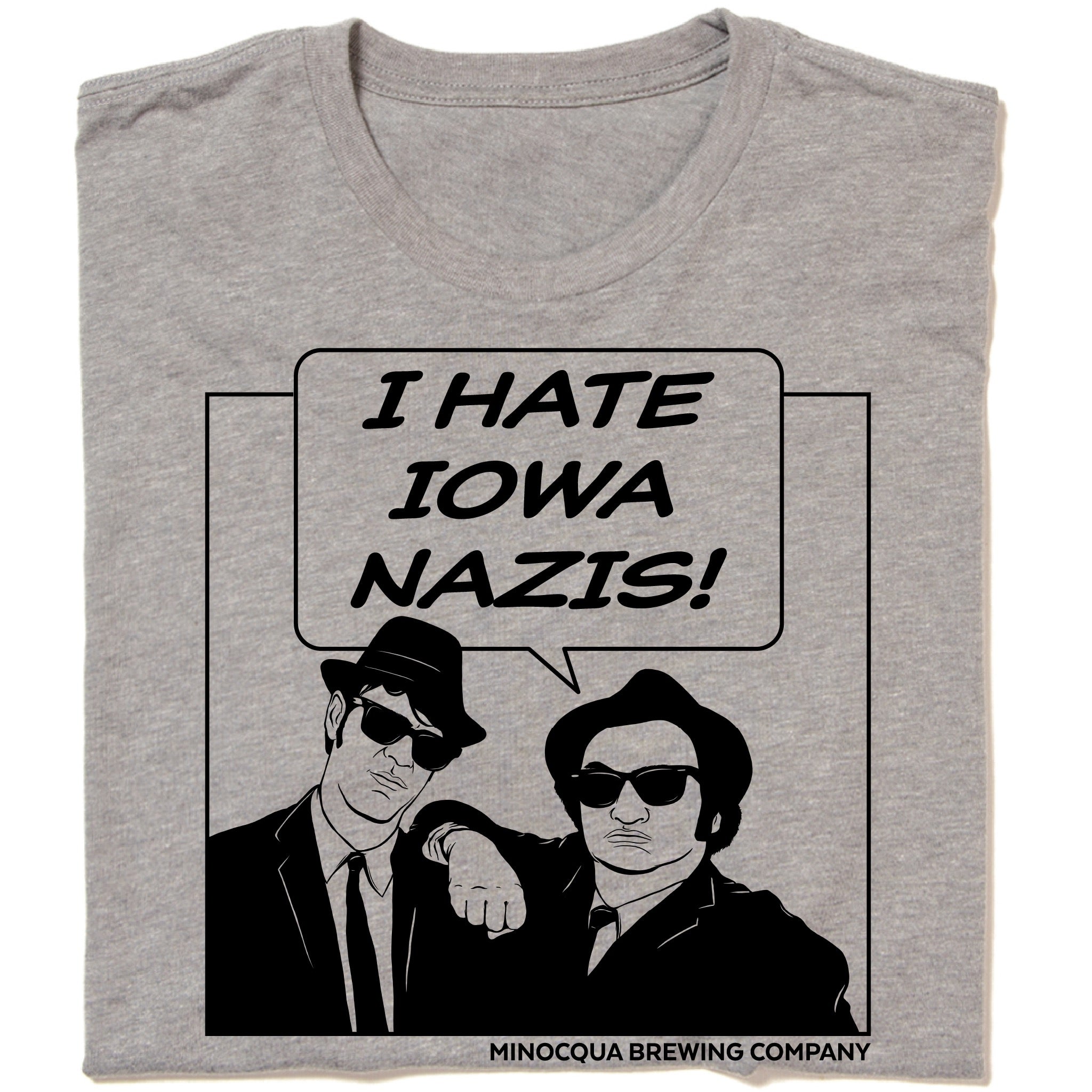 I Hate Iowa Nazis T-shirt