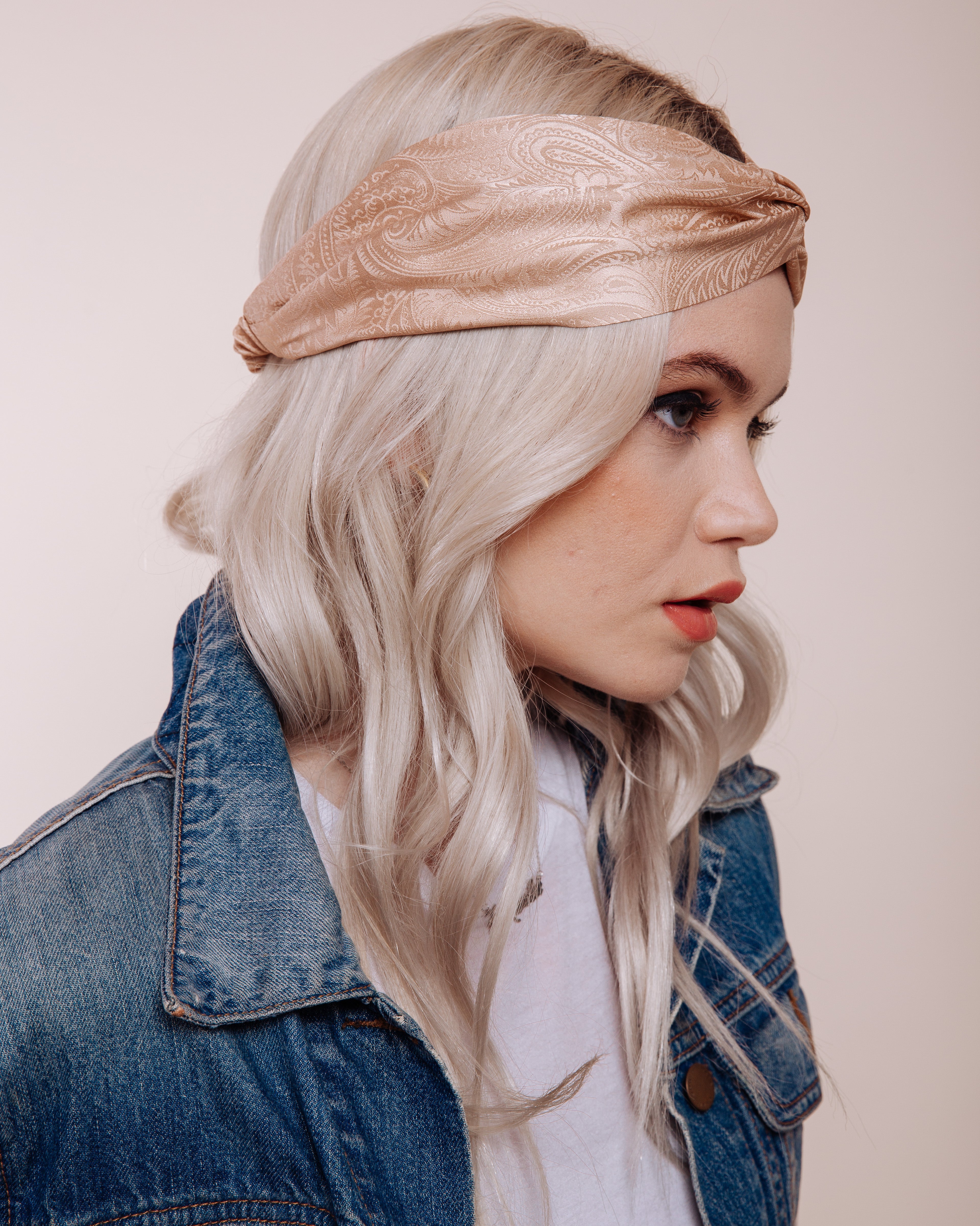 Baby Love: Nude - Headwrap