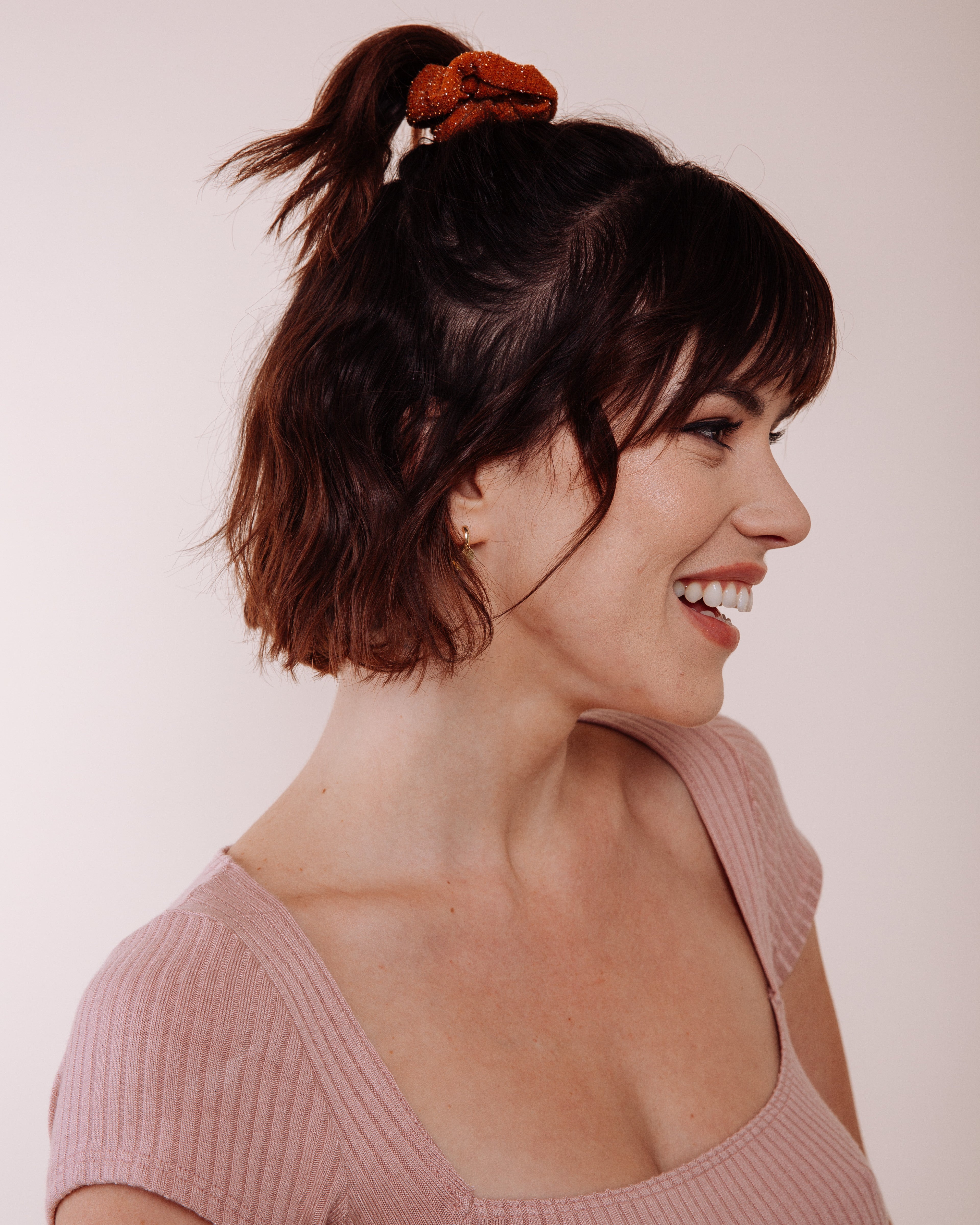 Brown Sugar - Mini Scrunchie