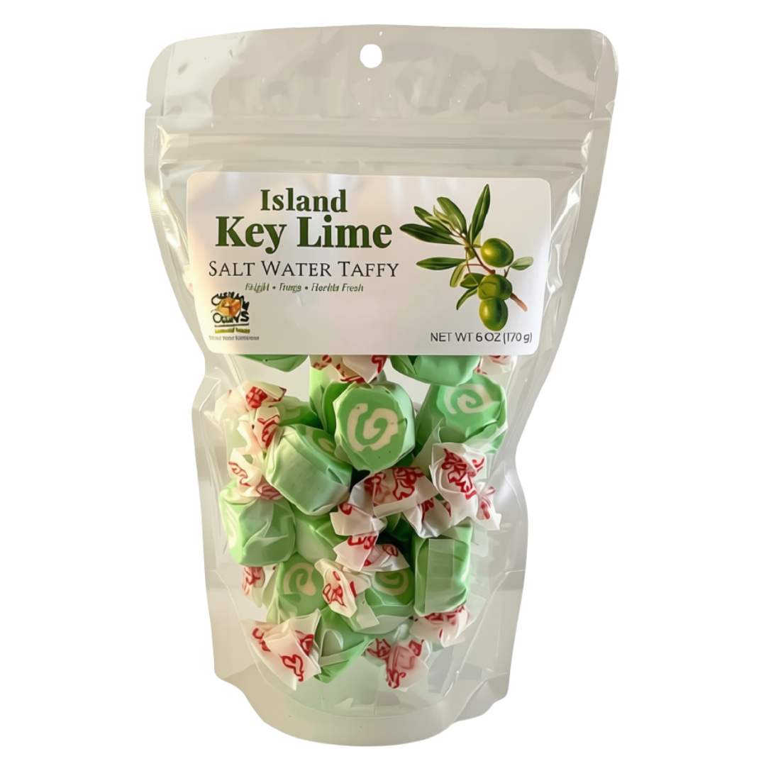 Island Key Lime Salt Water Taffy | Florida Citrus Collection