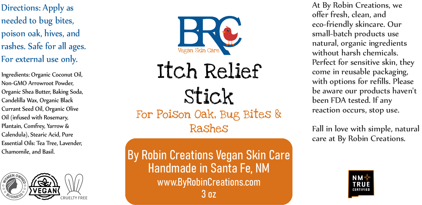 Bug Bite & Rash Itch Relief Stick - Paperboard Stick