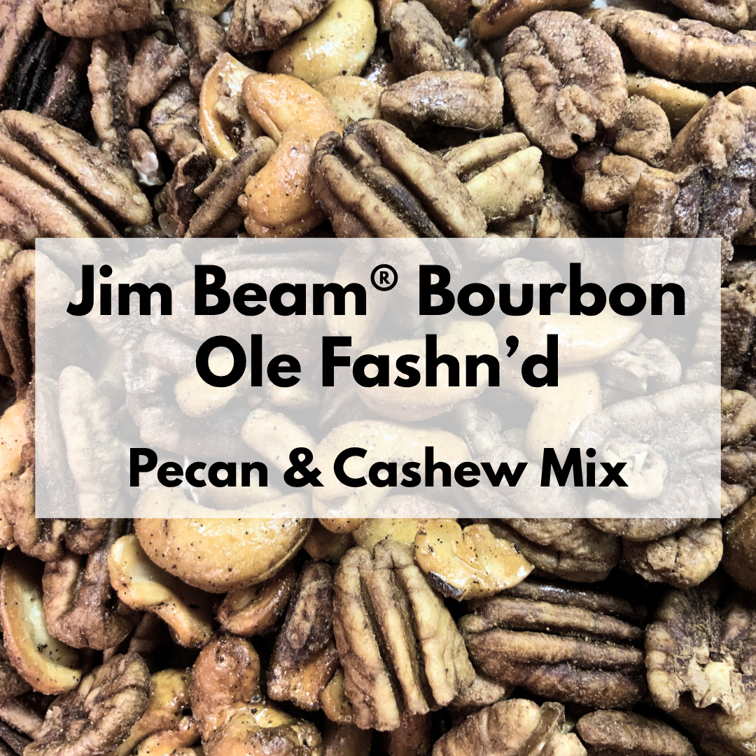 Jim Beam® Bourbon Ole Fashn’d Roasted Pecan & Cashew Mix