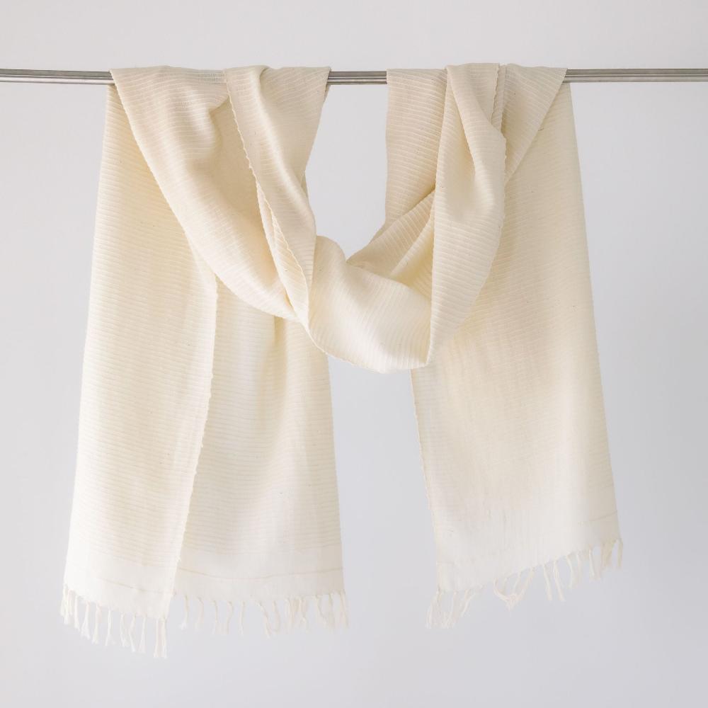 Judith Handwoven Ethiopian Cotton Shawl