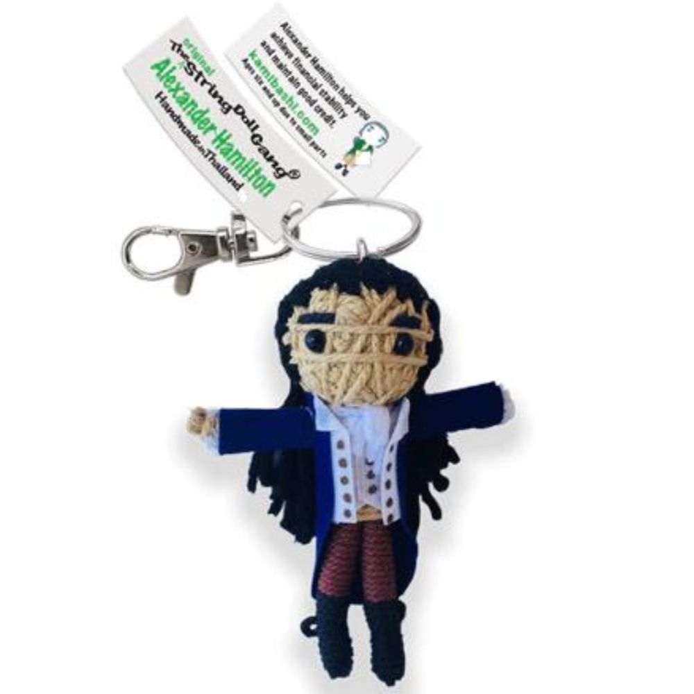 Kamibashi String Doll Keychain - Alexander Hamilton (Broadway)