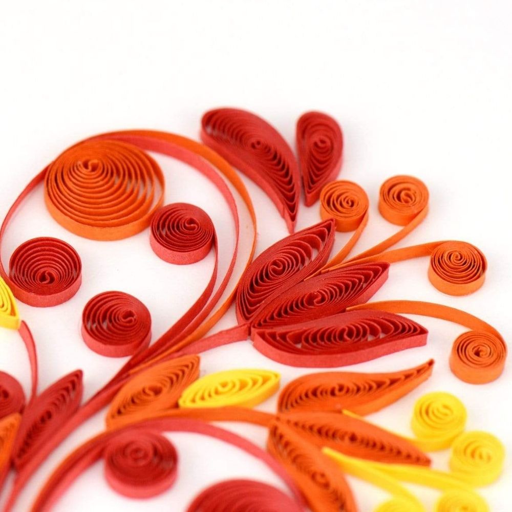 Heart Quilled Greeting Card