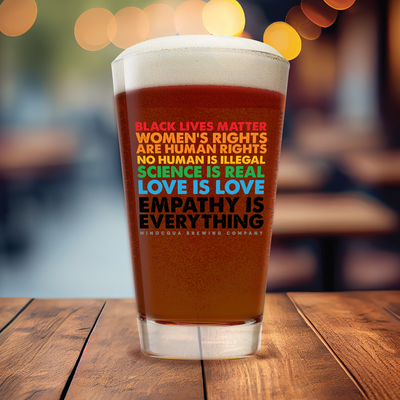 Love is Love Pint Glass