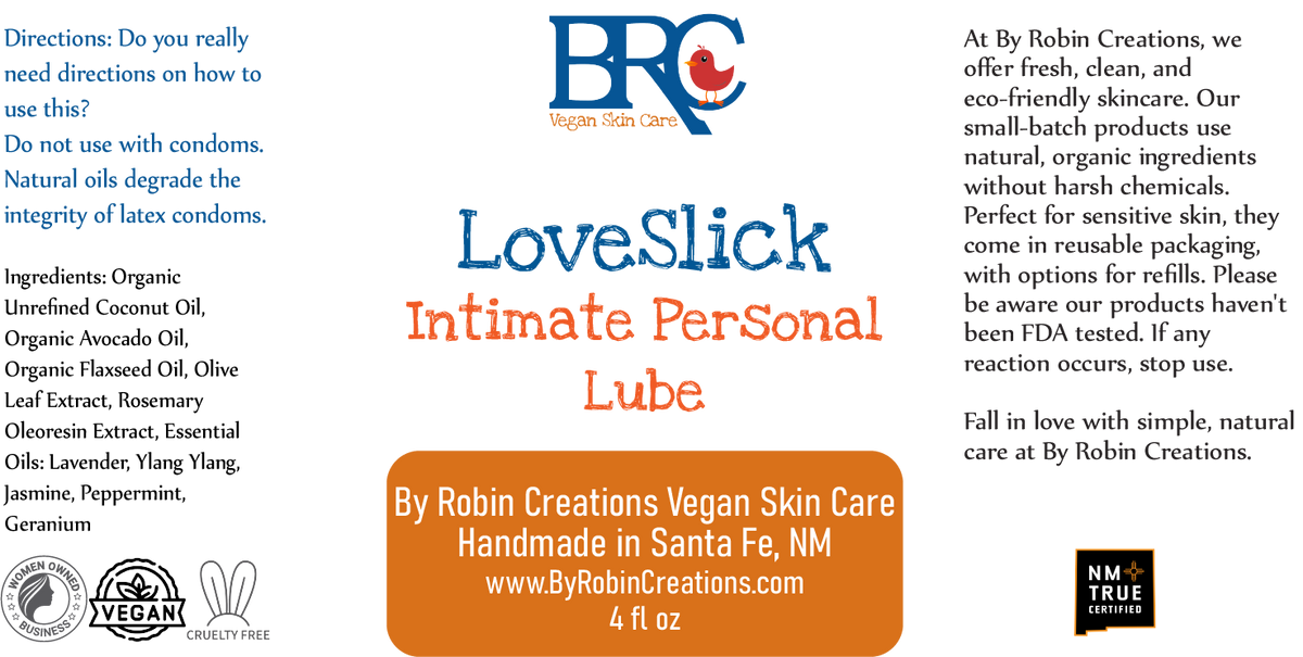 LoveSlick Intimate Personal Lubricant