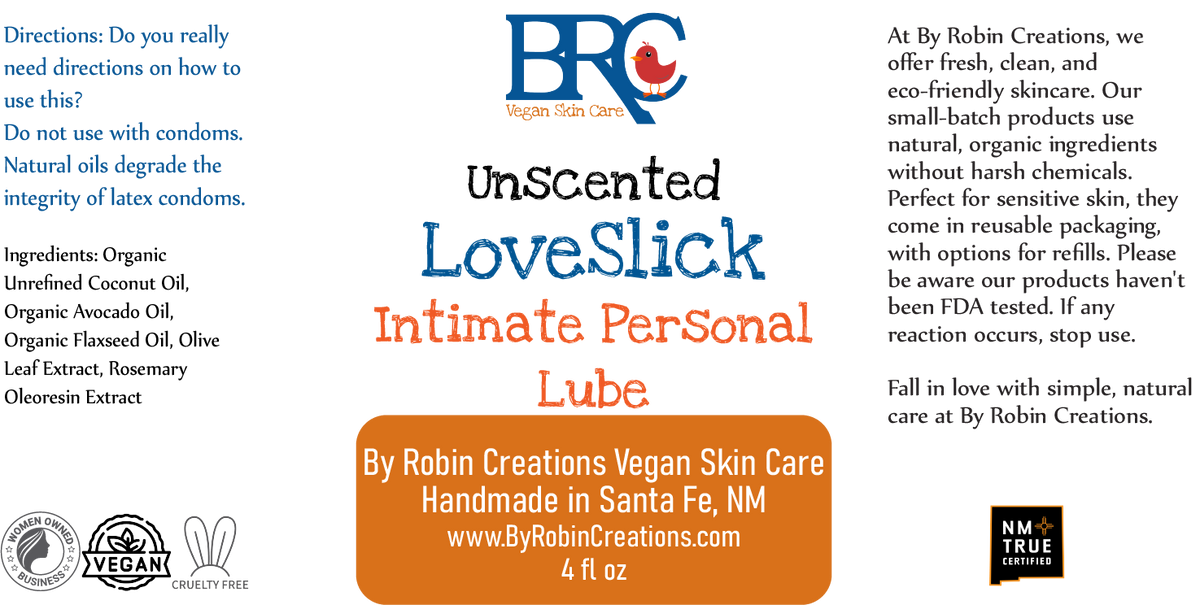 LoveSlick Intimate Personal Lubricant