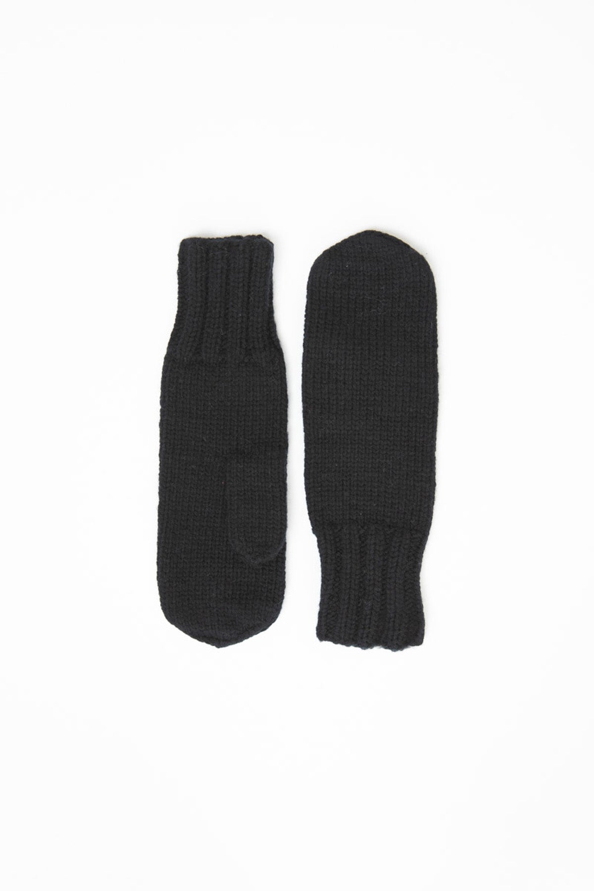Handknit Merino Mittens