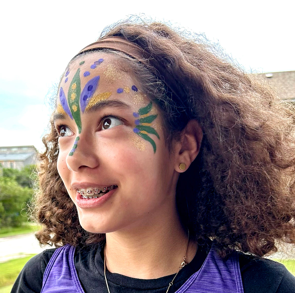 Mardi Gras - Face Paint & Eco Glitter Set