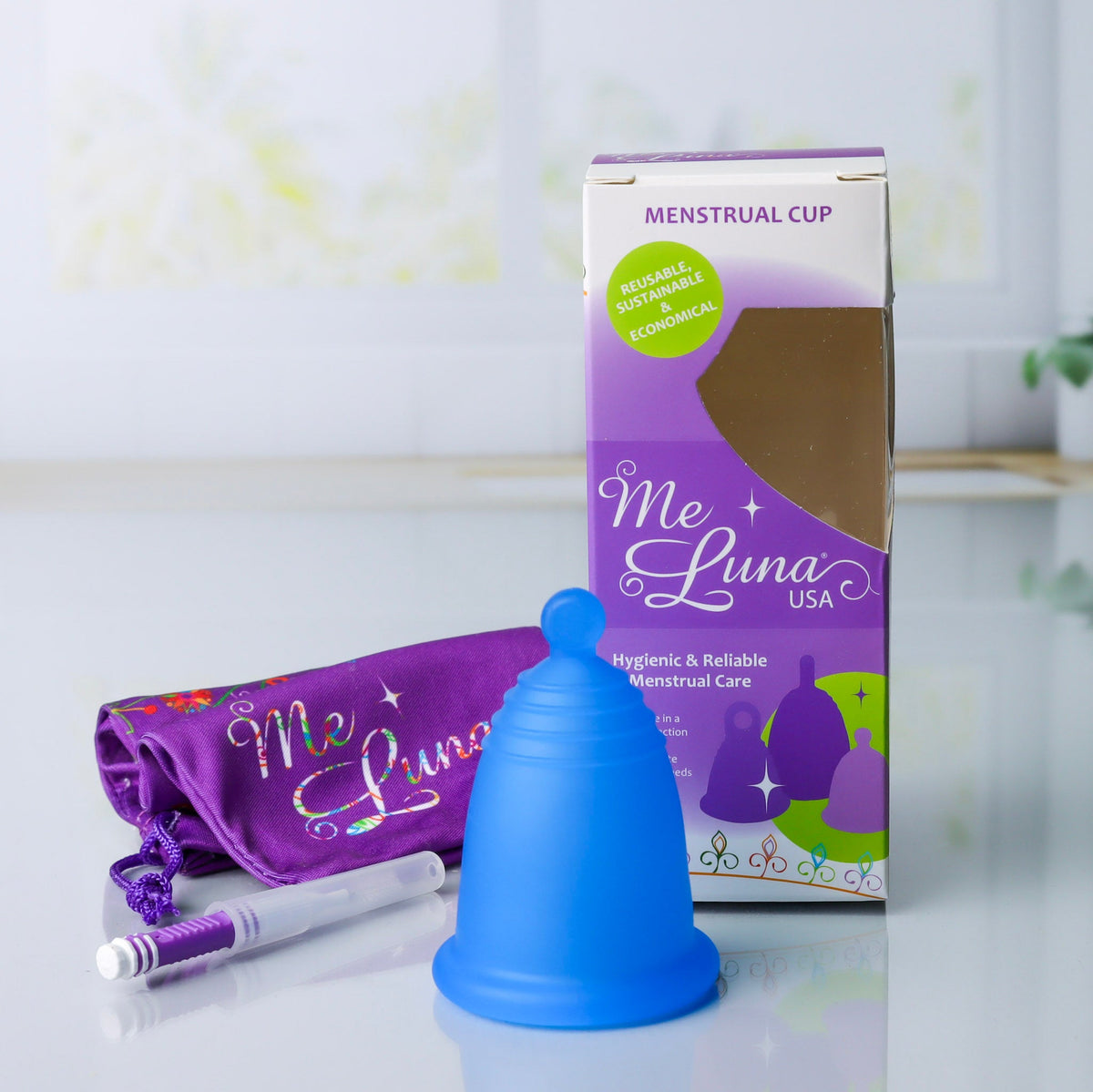 MeLuna Menstrual Cup | Sport | Ball Handle