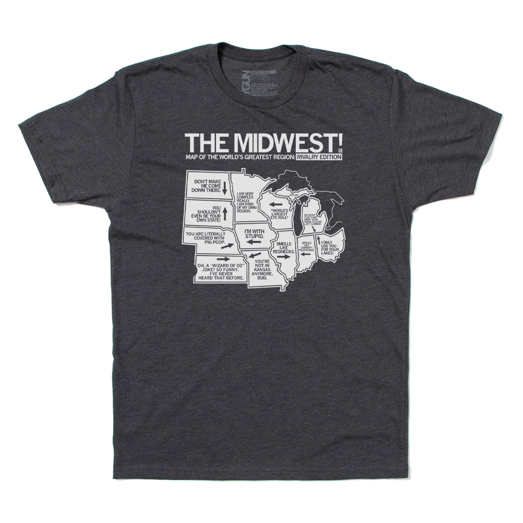 Midwest Rivalry Map