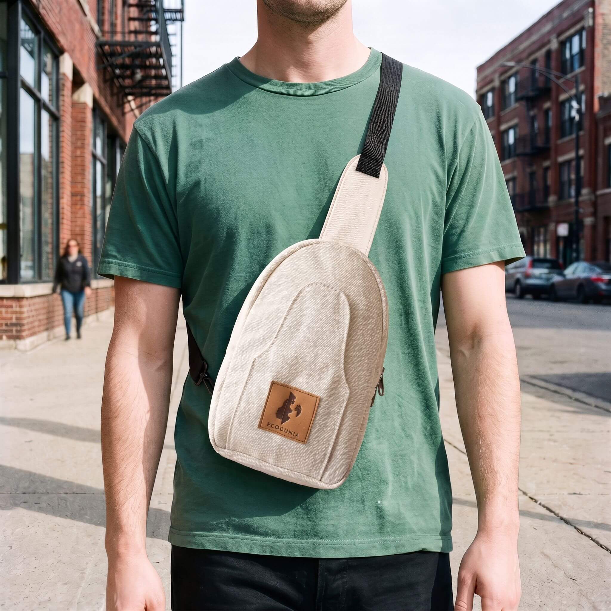Small Canvas Crossbody Sling Bag | Buru