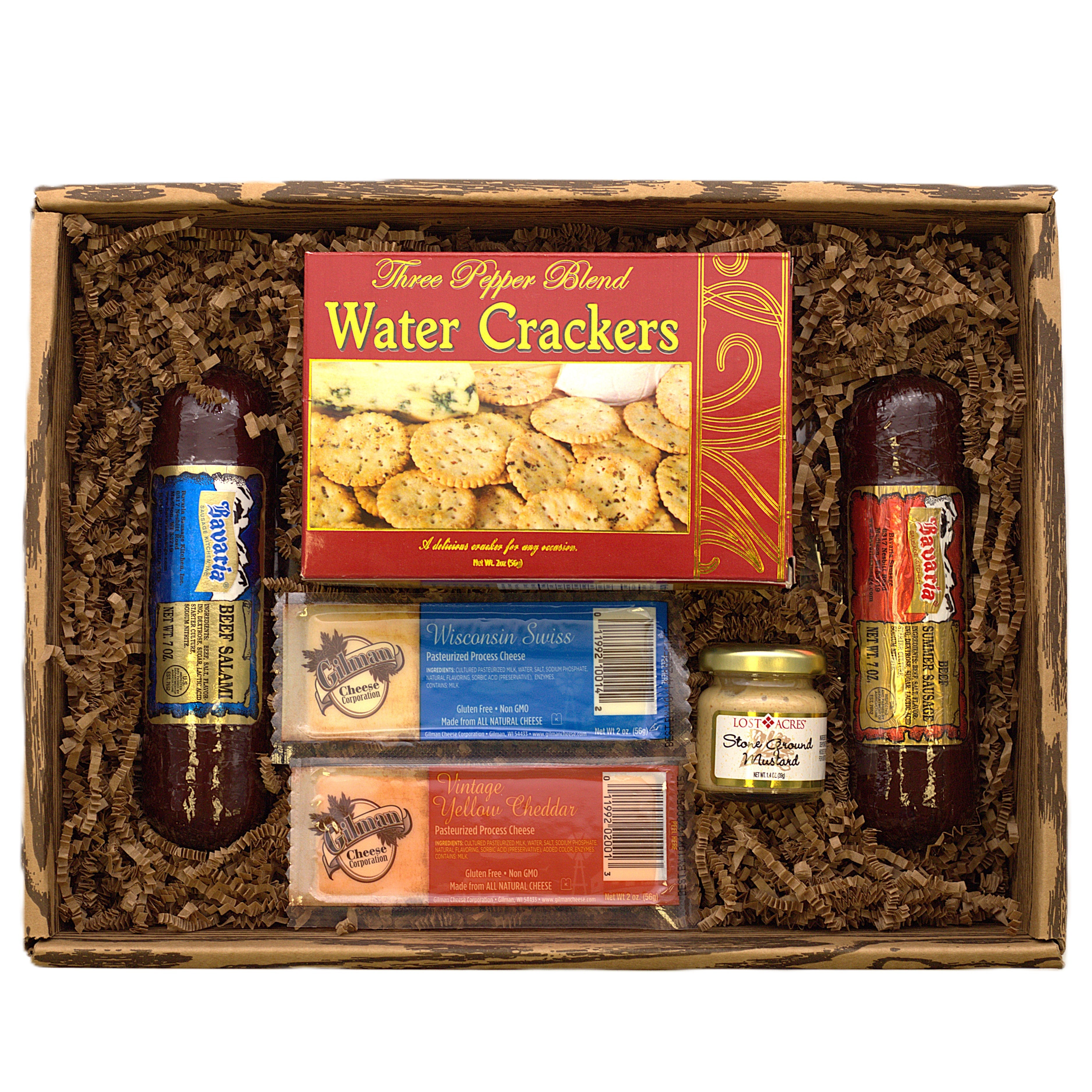 Gourmet Sausage & Cheese Gift Basket