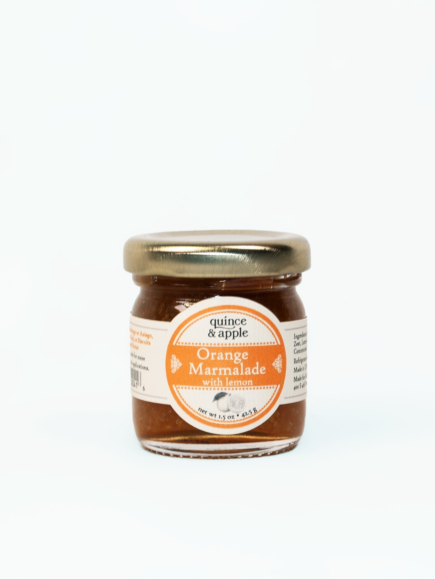 Orange Marmalade with Lemons Conserve