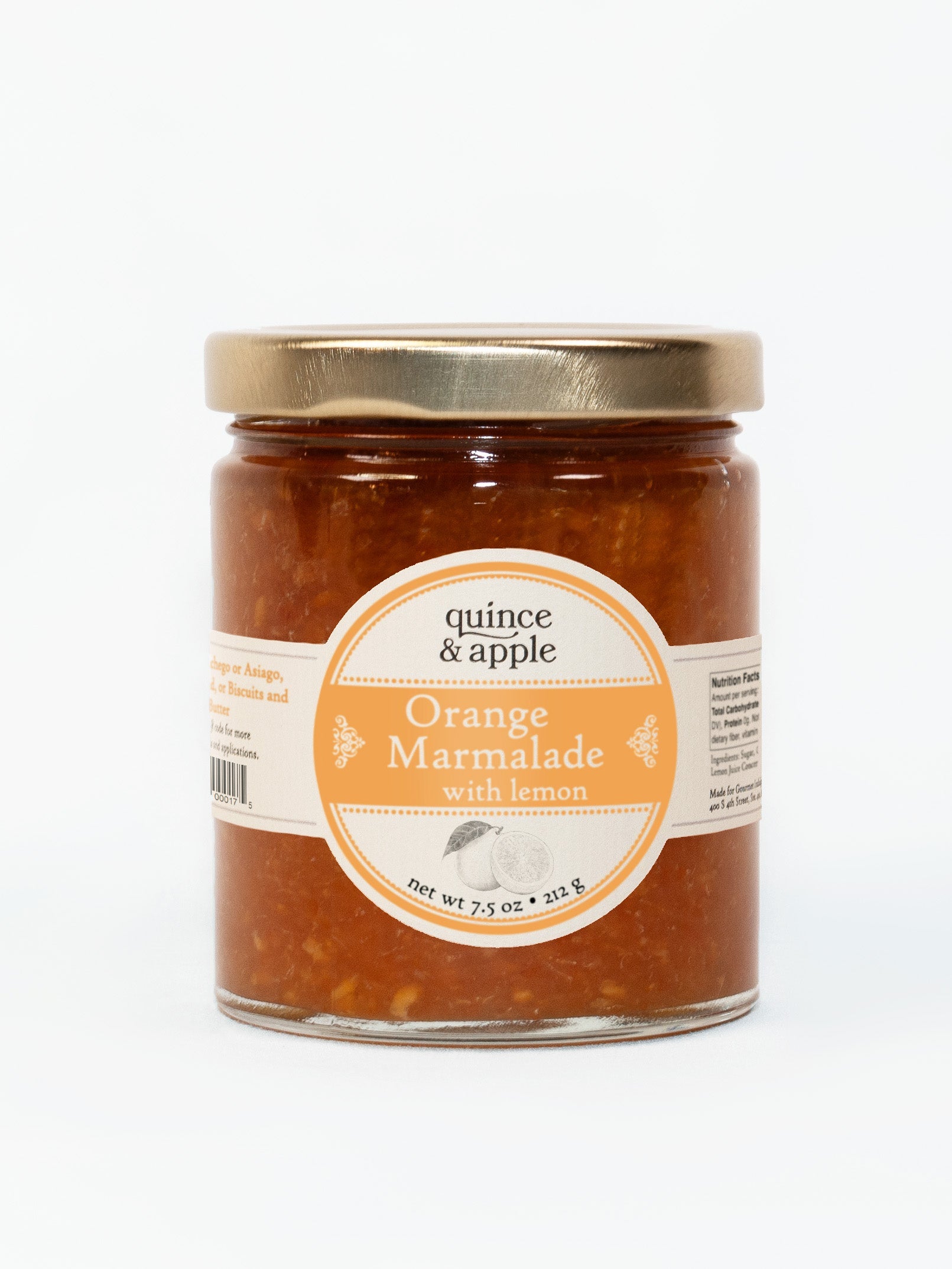 Orange Marmalade with Lemons Conserve
