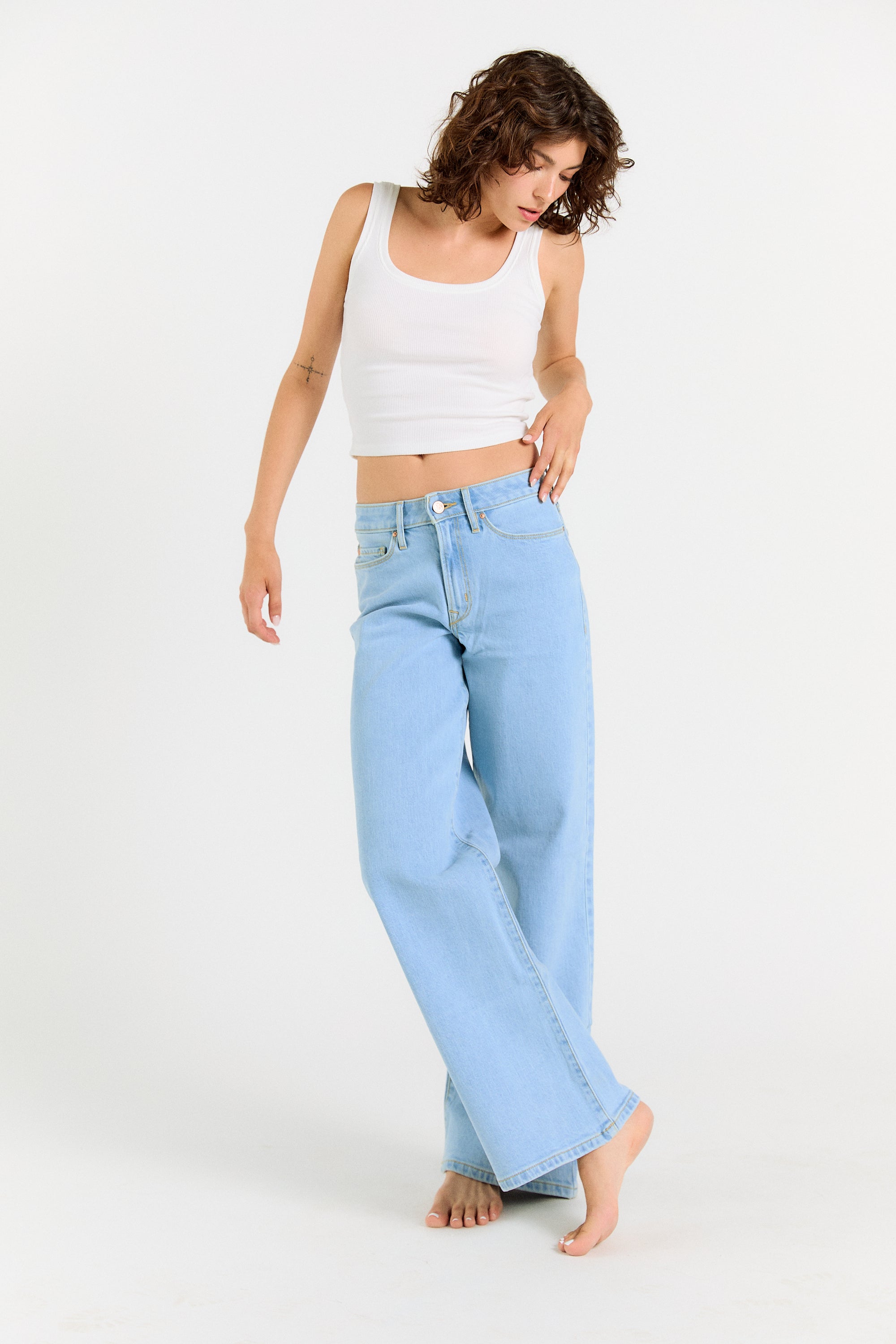 The Rebel Wide Leg - Noa Wash