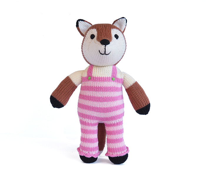 Fox in Dungarees Plush Toy