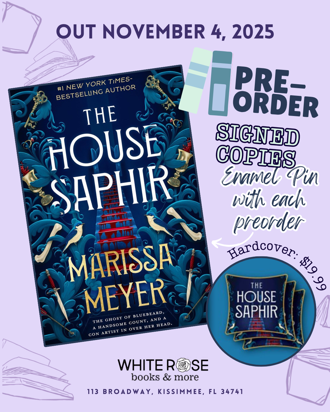 PREORDER: The House Saphir by Marissa Meyer