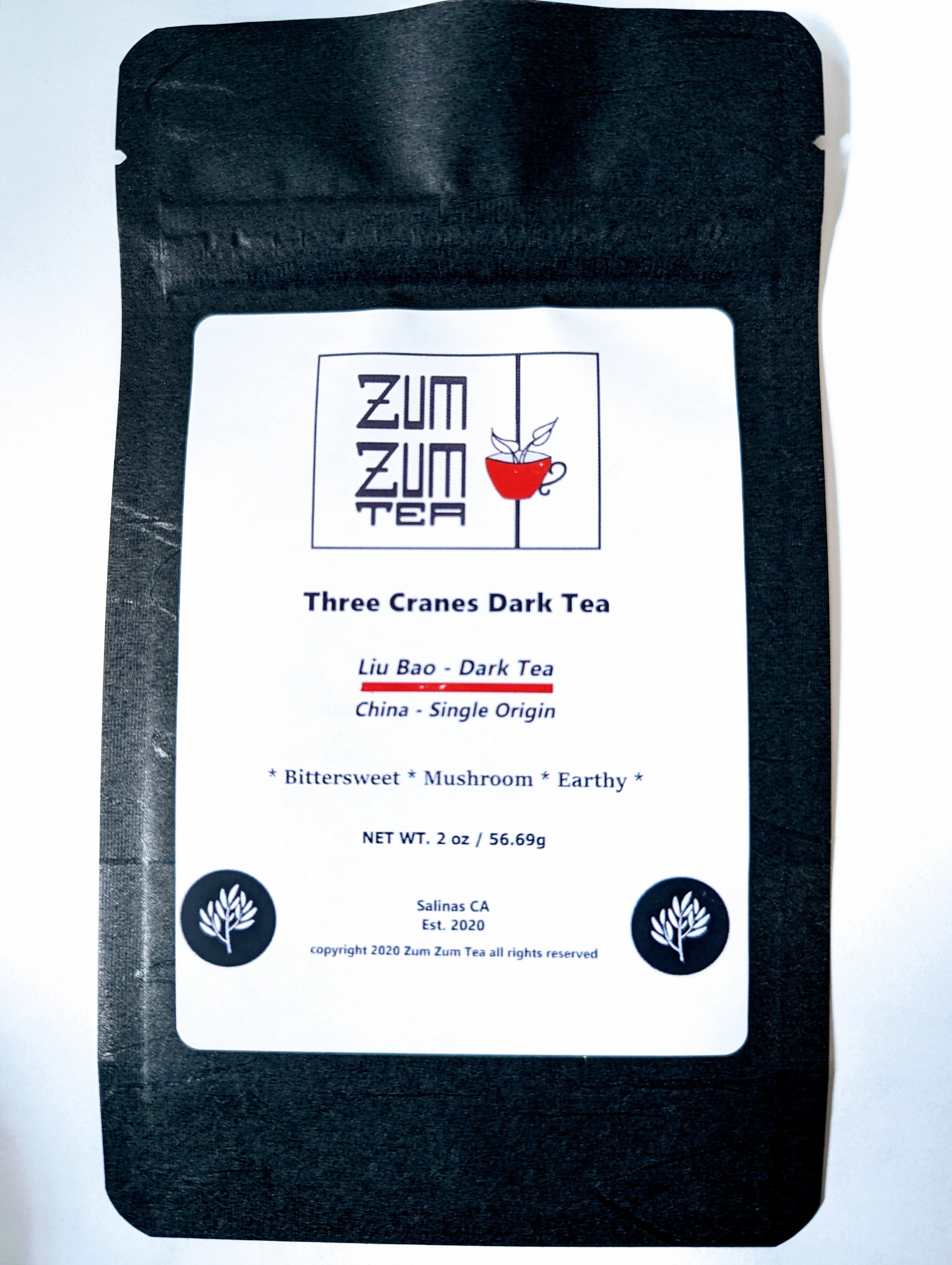 Three Cranes Dark Tea