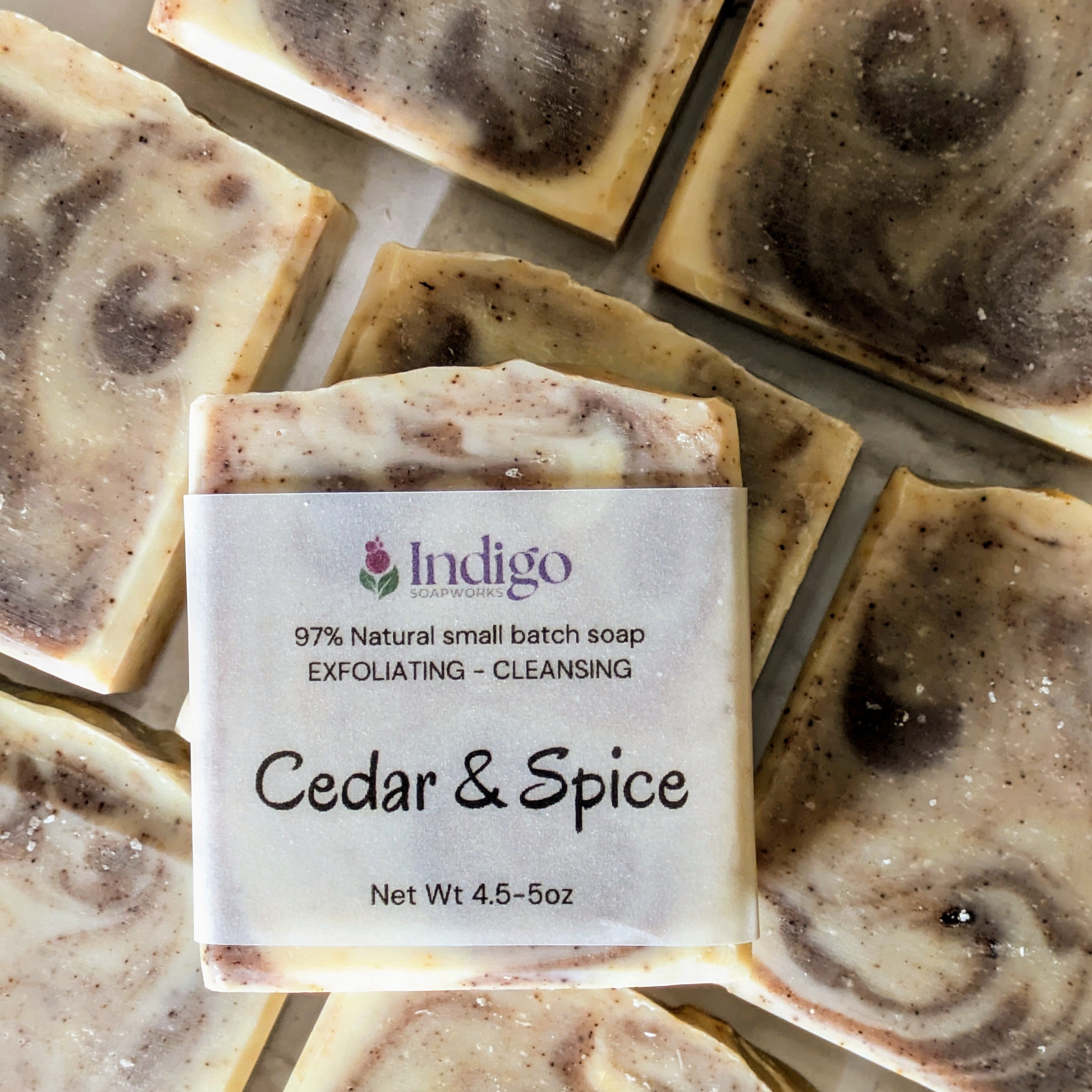 Cedar & Spice Exfoliating Bar Soap