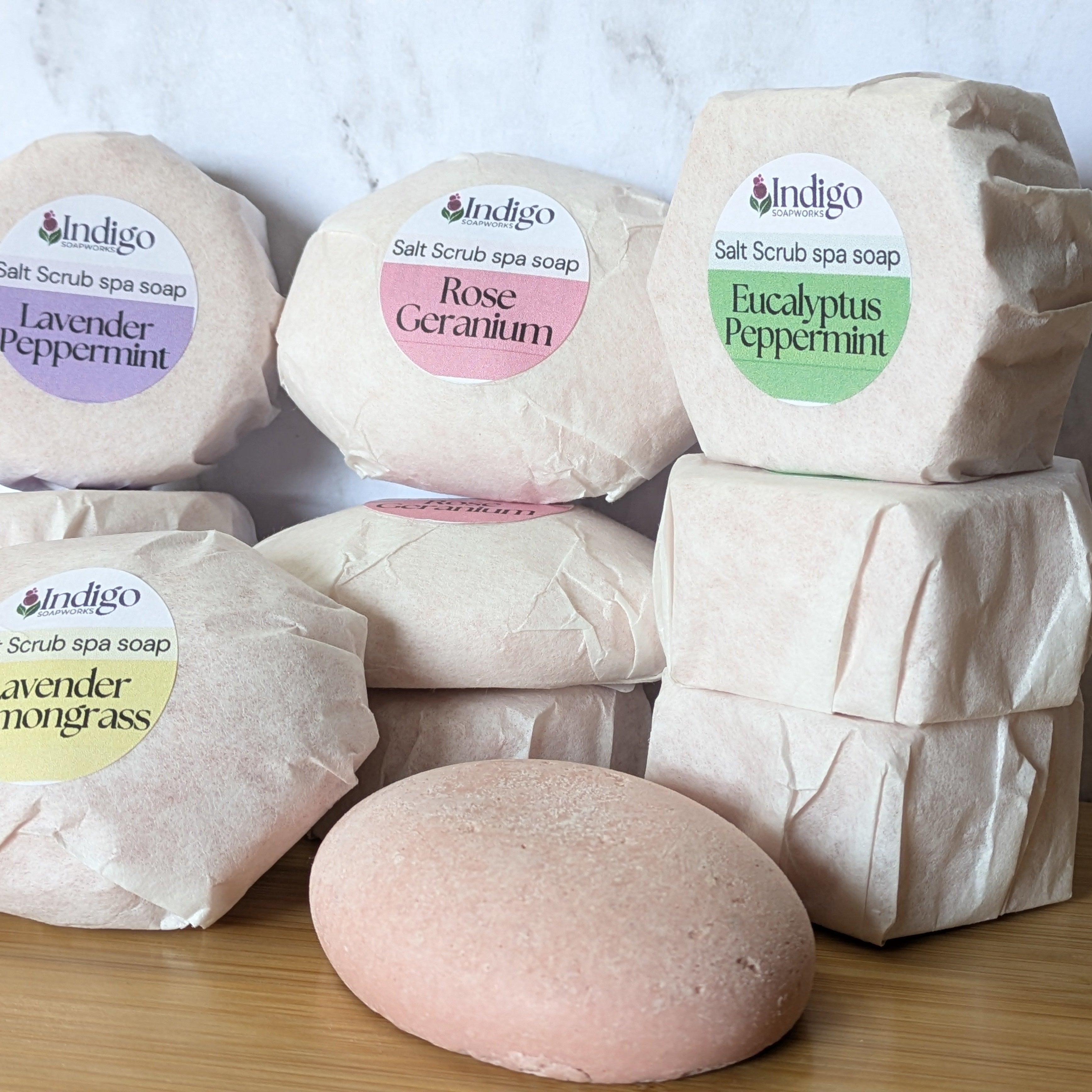 Salt Scrub Bar Soap - choose scent!