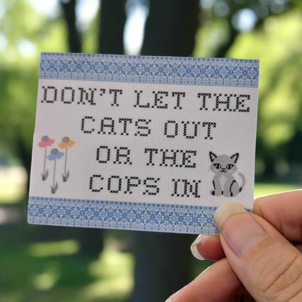 Sticker: Don't let them in
