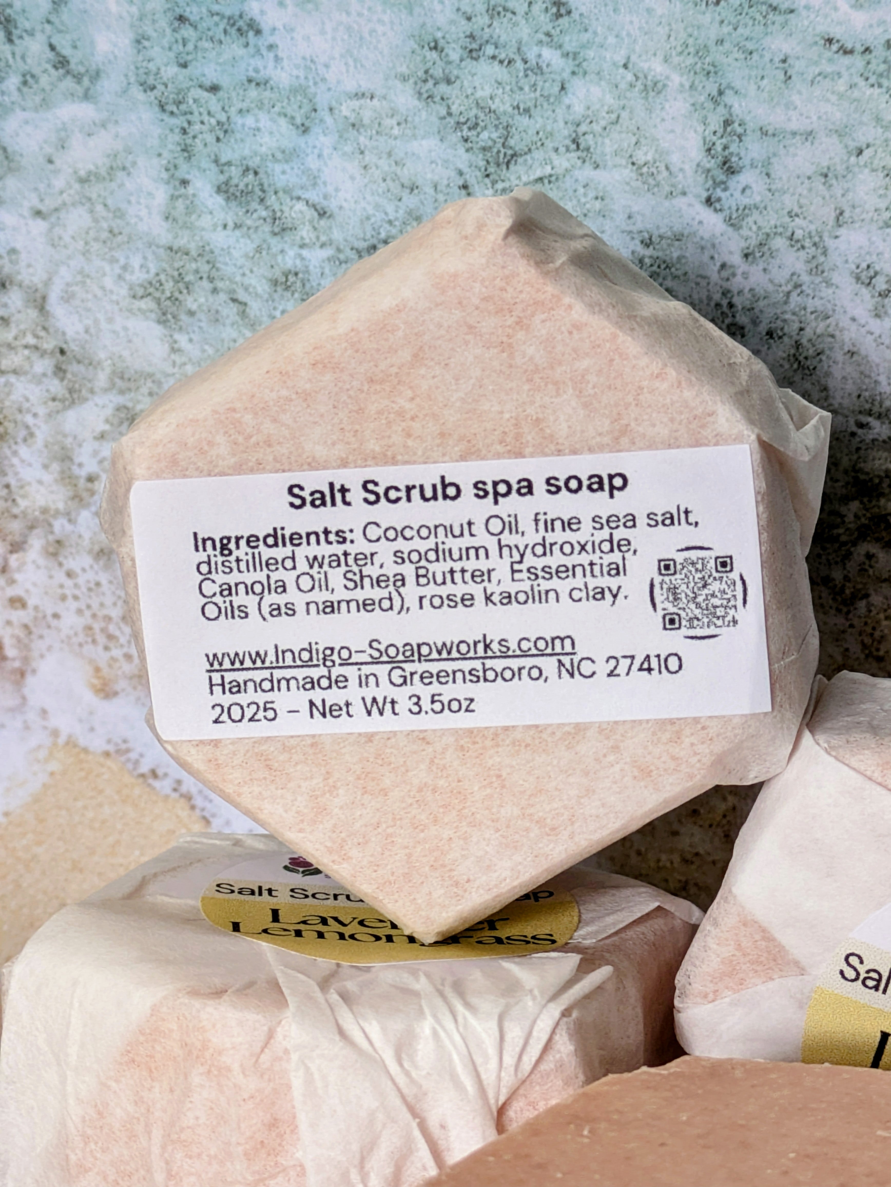 Salt Scrub Bar Soap - choose scent!