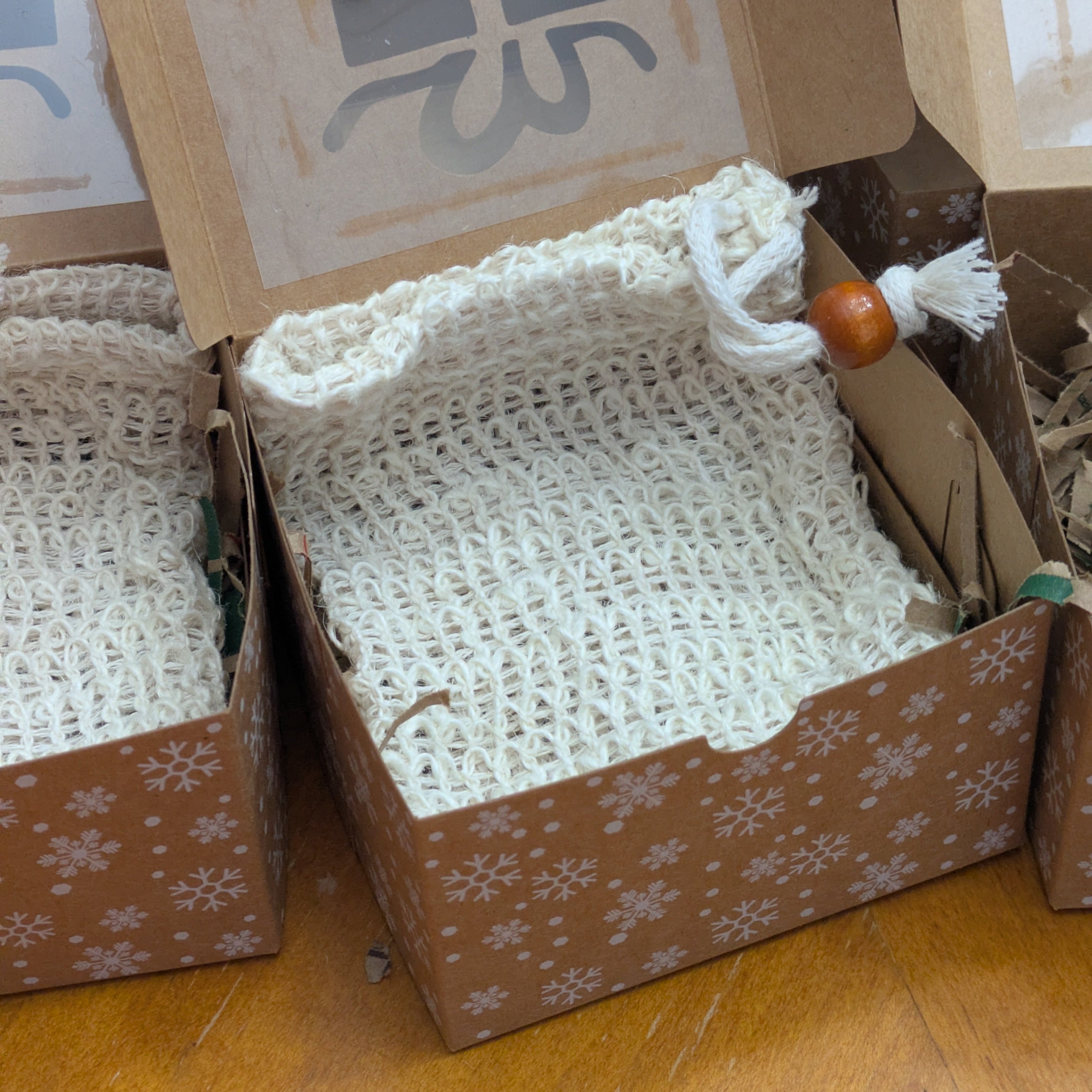 Soap Samples Gift Set - with Sisal bag