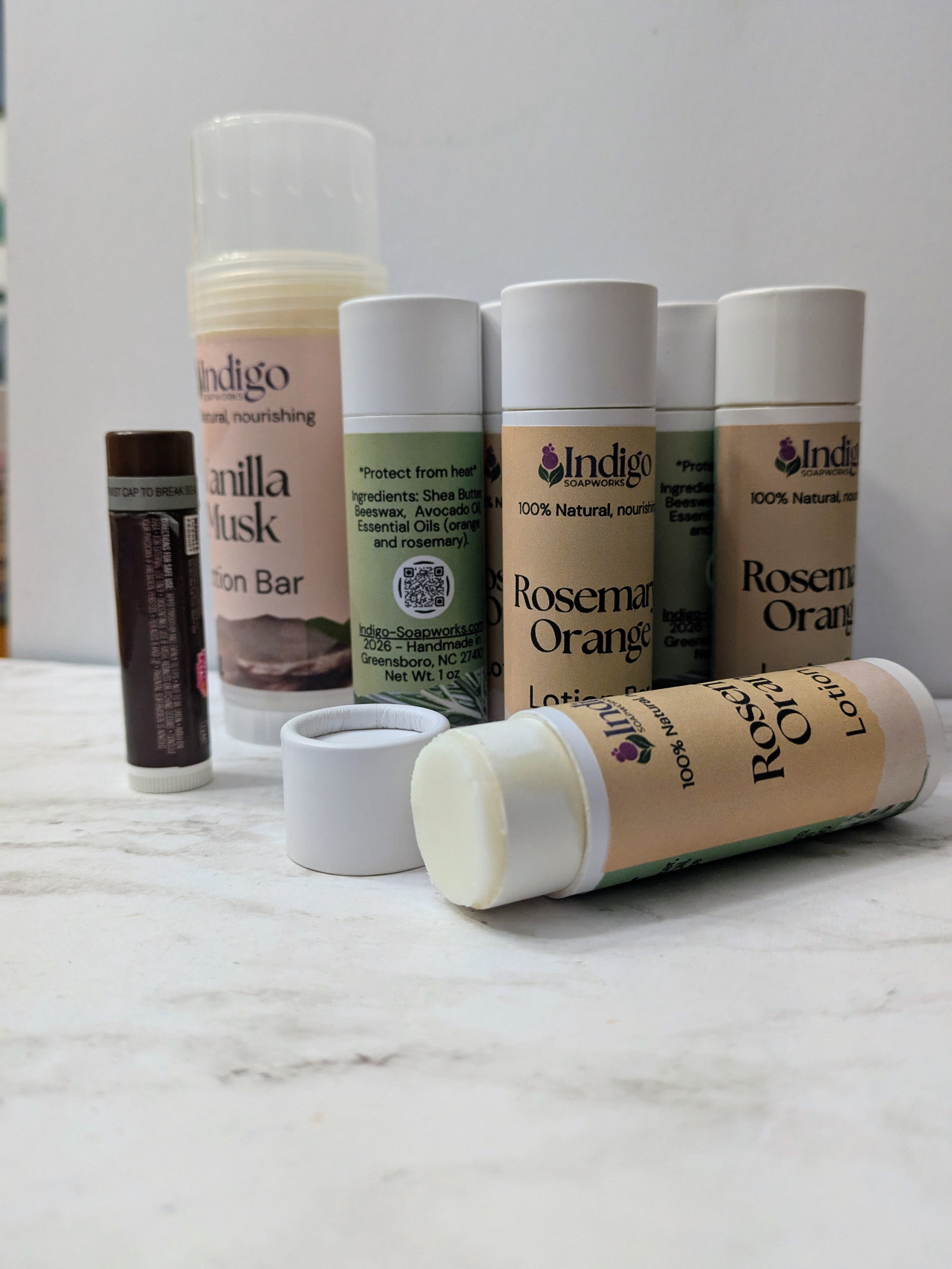 Lotion Bar 1-ounce pushup tube - choose scent!