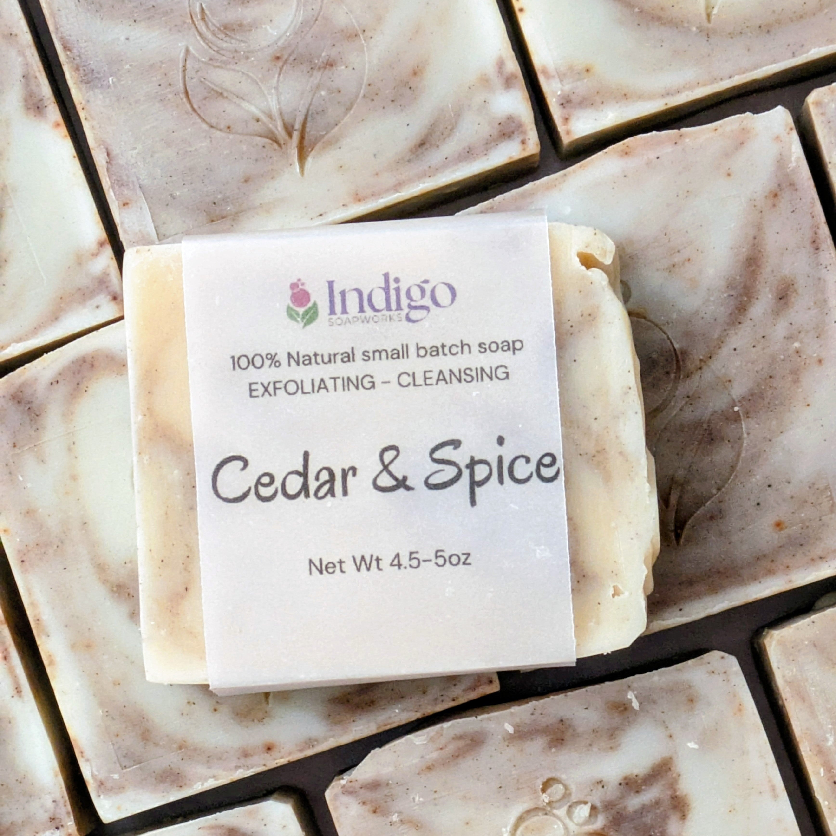 Cedar & Spice Exfoliating Bar Soap
